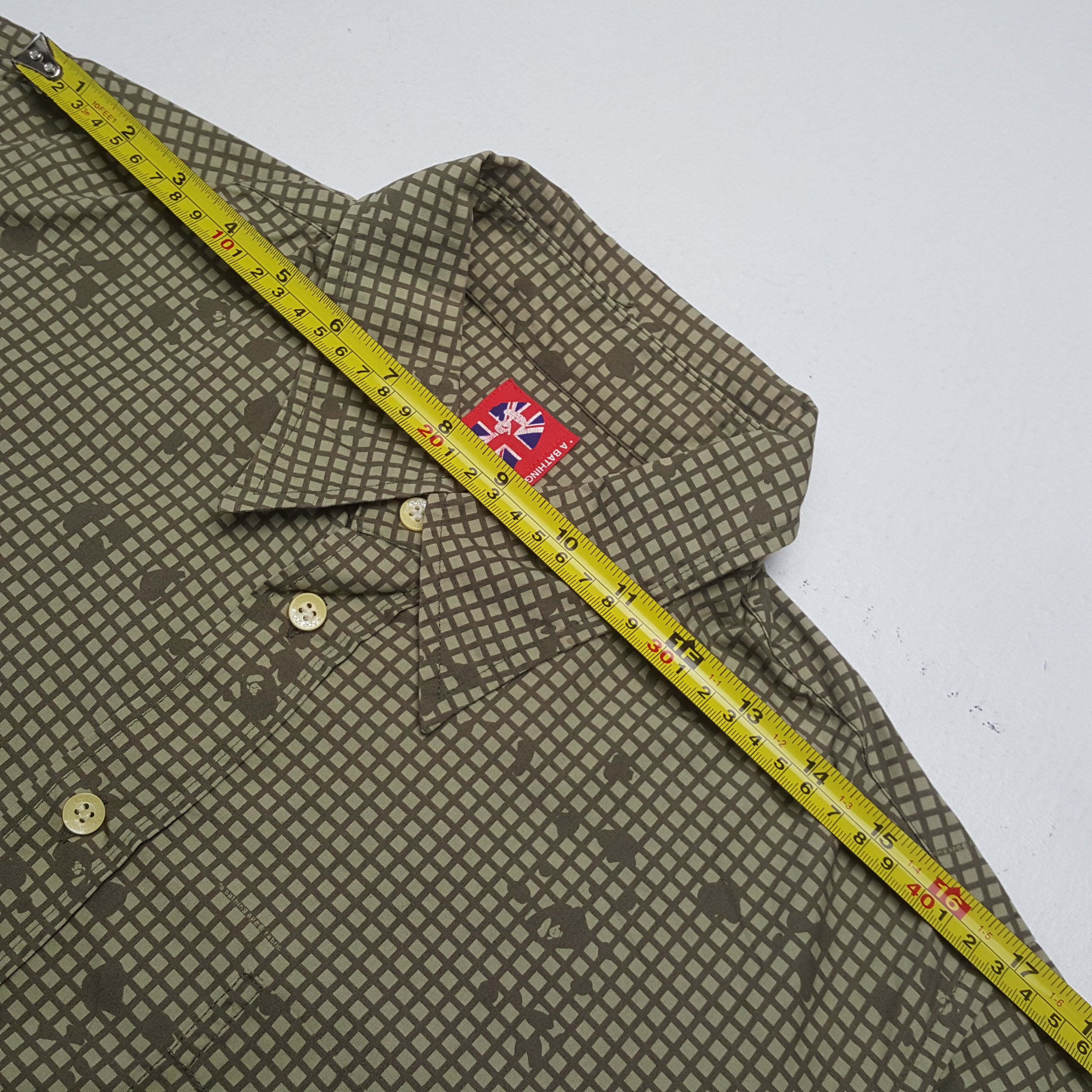 Bape Vintage A Bathing Ape Bape Japanese Brand Shirt C319N29 Size US S / EU 44-46 / 1 - 5 Thumbnail