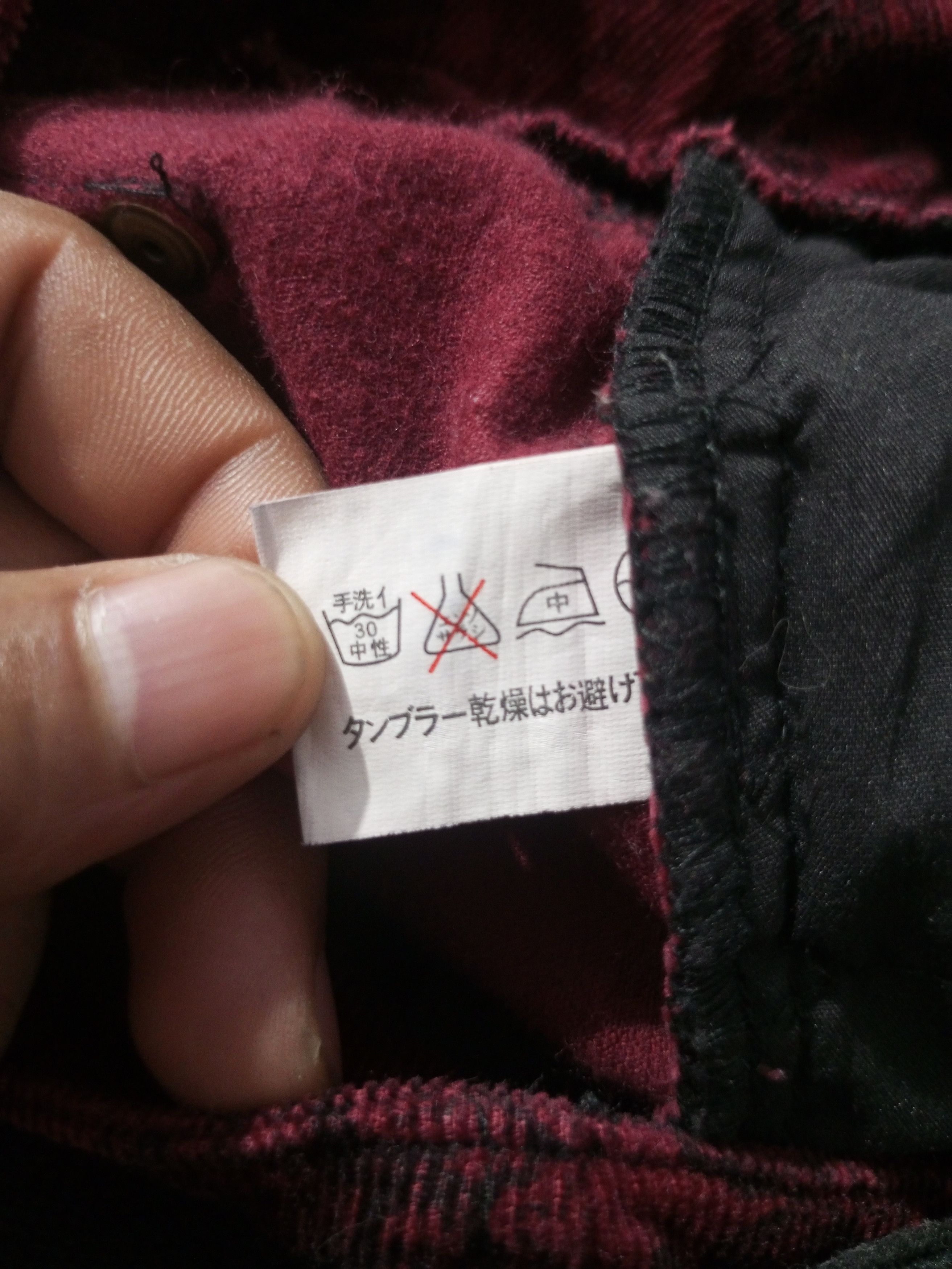 20471120 Vintage hikozoh ozz on bondage corduroy punk short Size US 29 - 15 Thumbnail