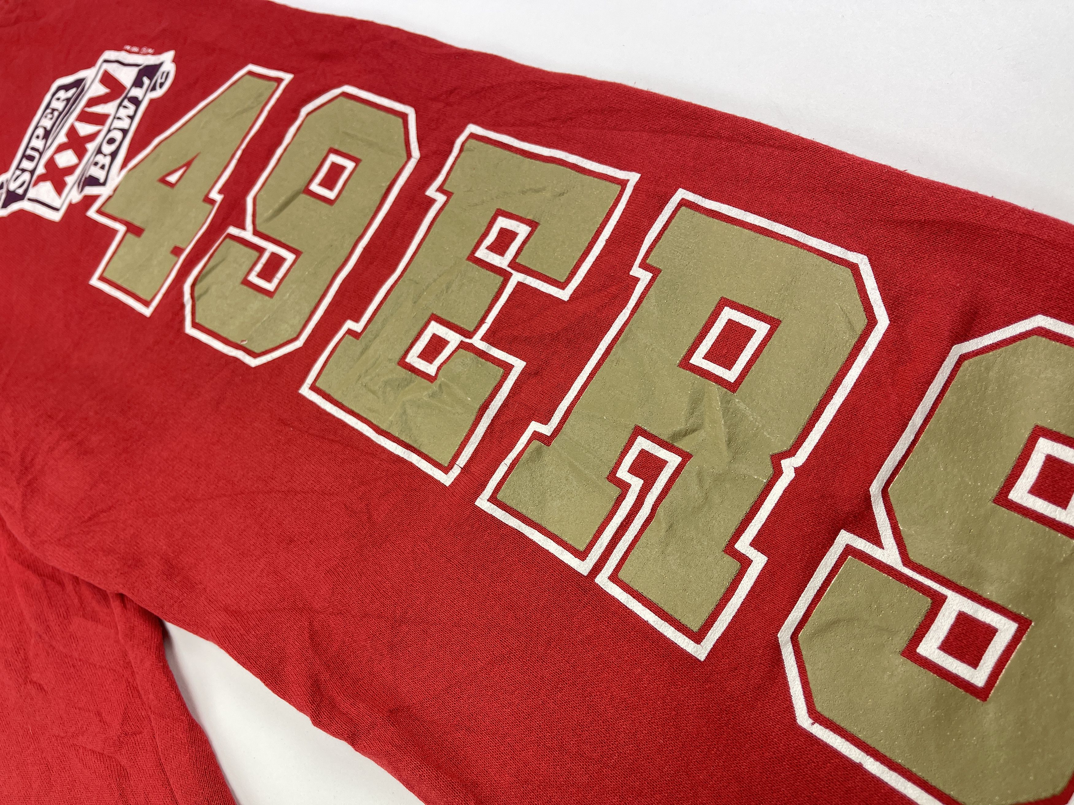 American Trench × NFL NFL San Francisco 49ers pants, 1989, Trench, vintage, 80s M Size US 32 / EU 48 - 5 Thumbnail