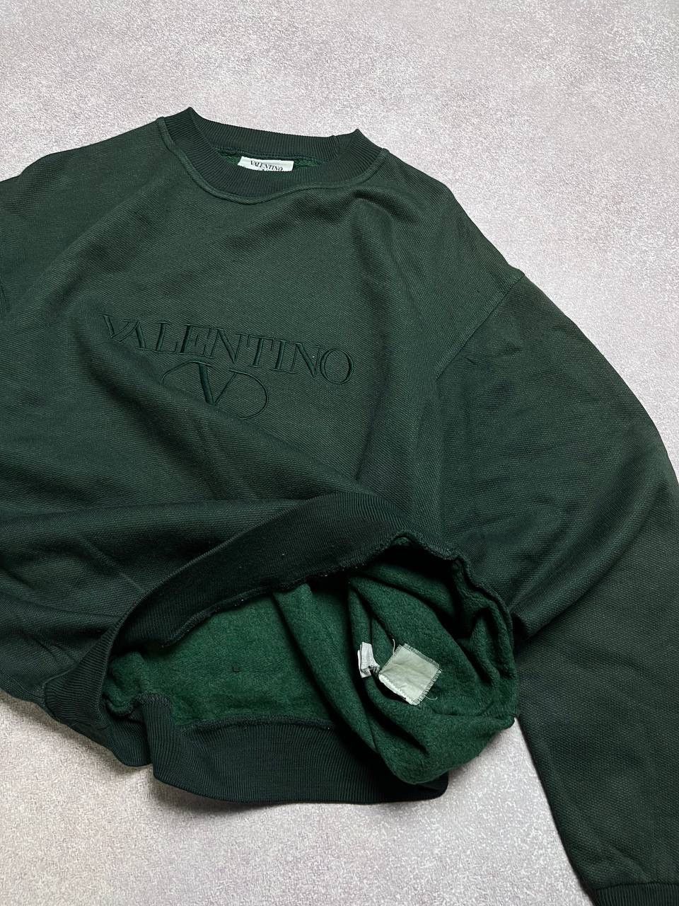Valentino Vintage Valentino Big Logo Boxy Sweatshirt Y2K M Size US M / EU 48-50 / 2 - 3 Thumbnail