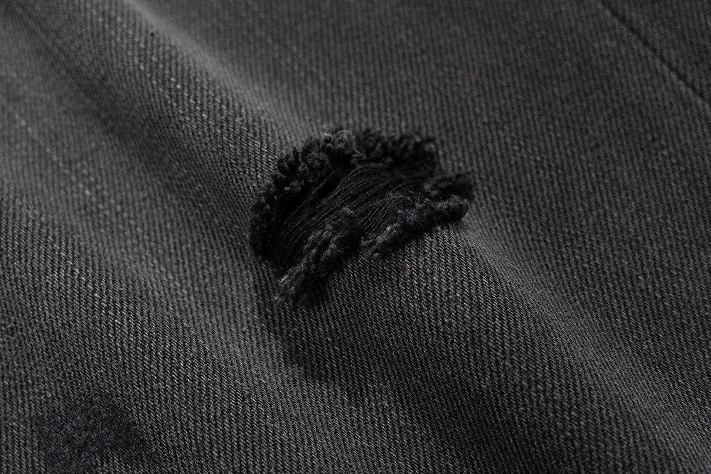 Jean × Vintage Vintage Washed Hole Damaged Jeans Size US 33 - 8 Thumbnail