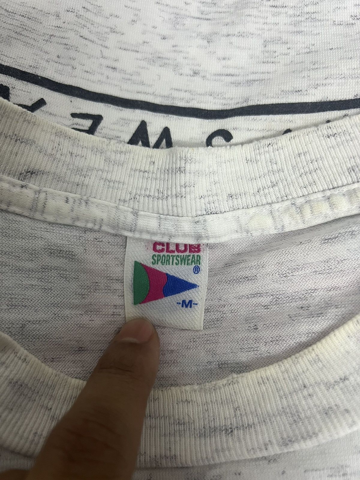 Vintage Vintage 80’s Roy Licheinstein Club Sportwear Pop Art Tee Size US M / EU 48-50 / 2 - 7 Thumbnail
