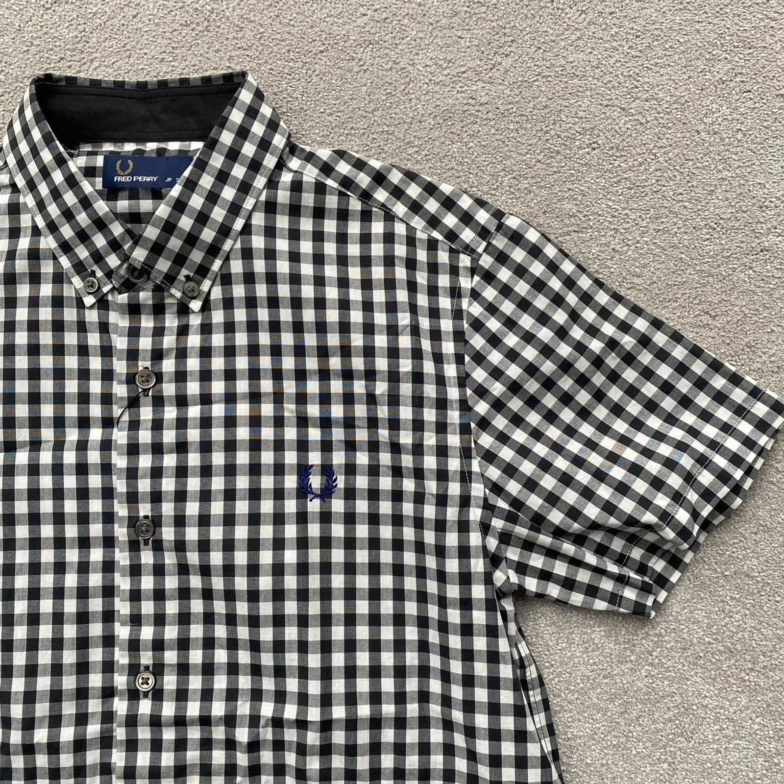 Fred Perry Fred Perry Japan Sample Short Sleeve Button Up Shirt Size US S / EU 44-46 / 1 - 2 Thumbnail