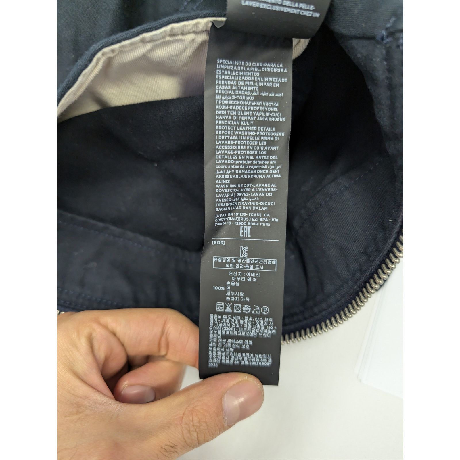 Tom Ford o1rshd1 CC20 Zip-up Jacket in Navy Blue Size US M / EU 48-50 / 2 - 20 Thumbnail