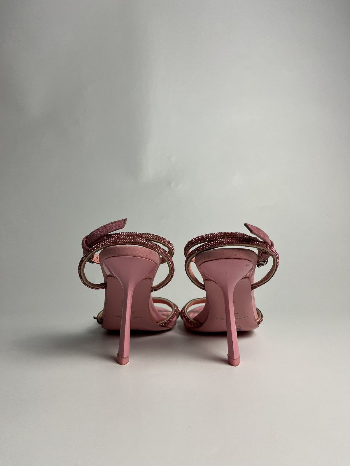 Alexander Wang Alexander Wang Pink Dahlia Rhinestone Heels Sandals Size US 7 / IT 37 - 11 Thumbnail
