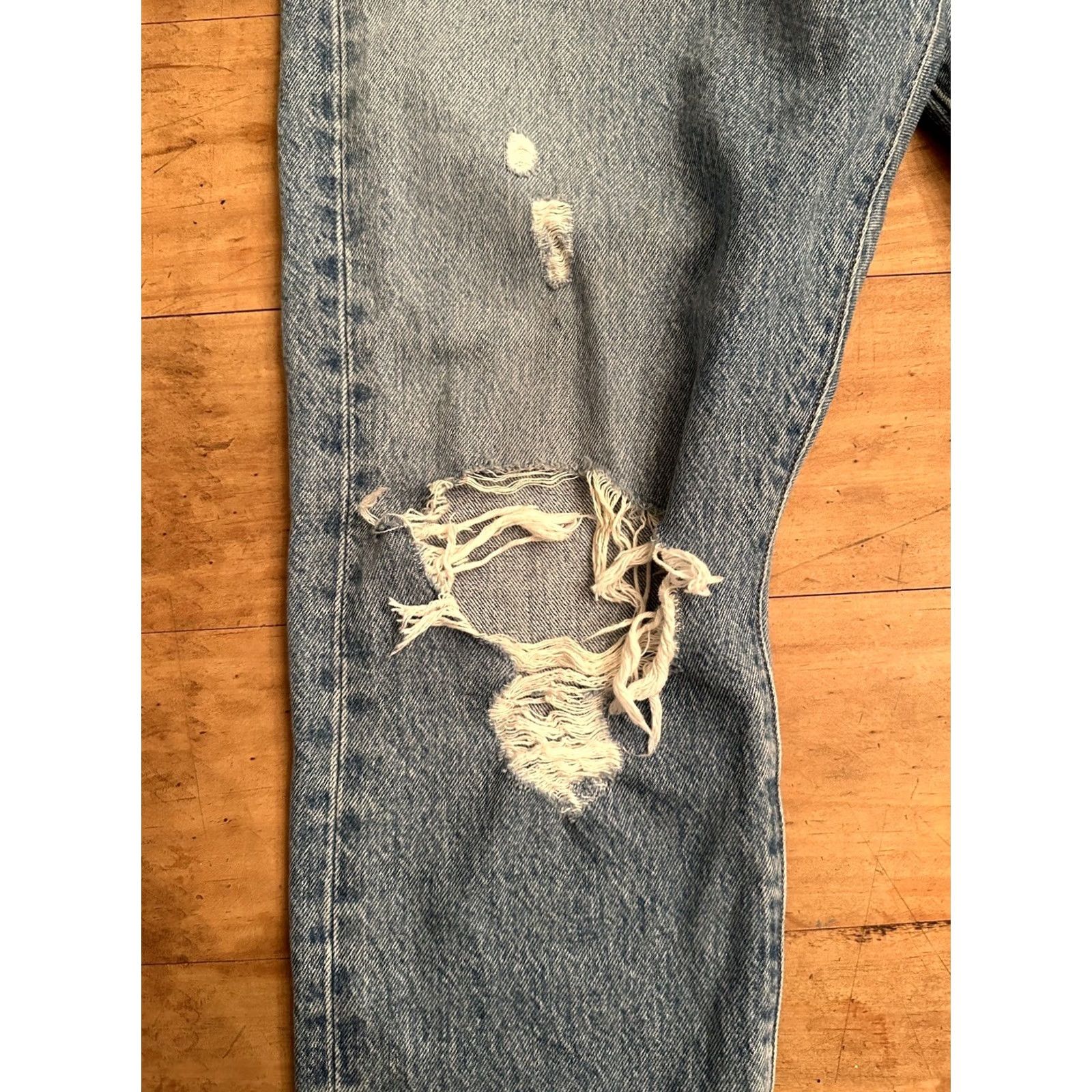 Levi's LEVI'S Wedgie Straight Ankle Jeans Button Fly Women’s 32 Red Tab Jeans Women’s Vintage? (VINTAGE) Size 24" / US 00 / IT 34 - 2 Thumbnail