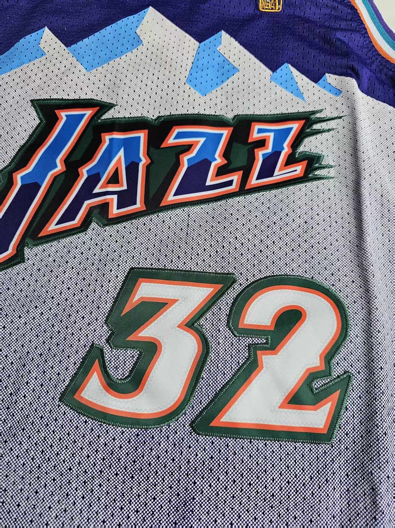NBA Utah Jazz 32 Karl Malone Jersey Size US XL / EU 56 / 4 - 3 Thumbnail