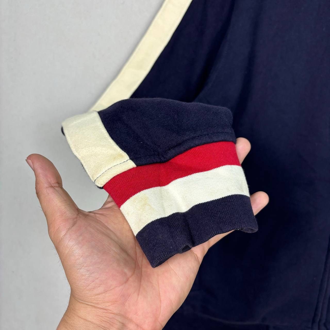 Polo Ralph Lauren Polo Ralph Lauren Navy Blue Zipper Sweater Jacket Size US XL / EU 56 / 4 - 6 Thumbnail