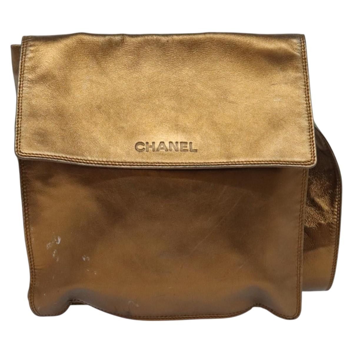Chanel CHANEL Shoulder Bag Leather Brown Gold CC Size ONE SIZE - 13 Thumbnail
