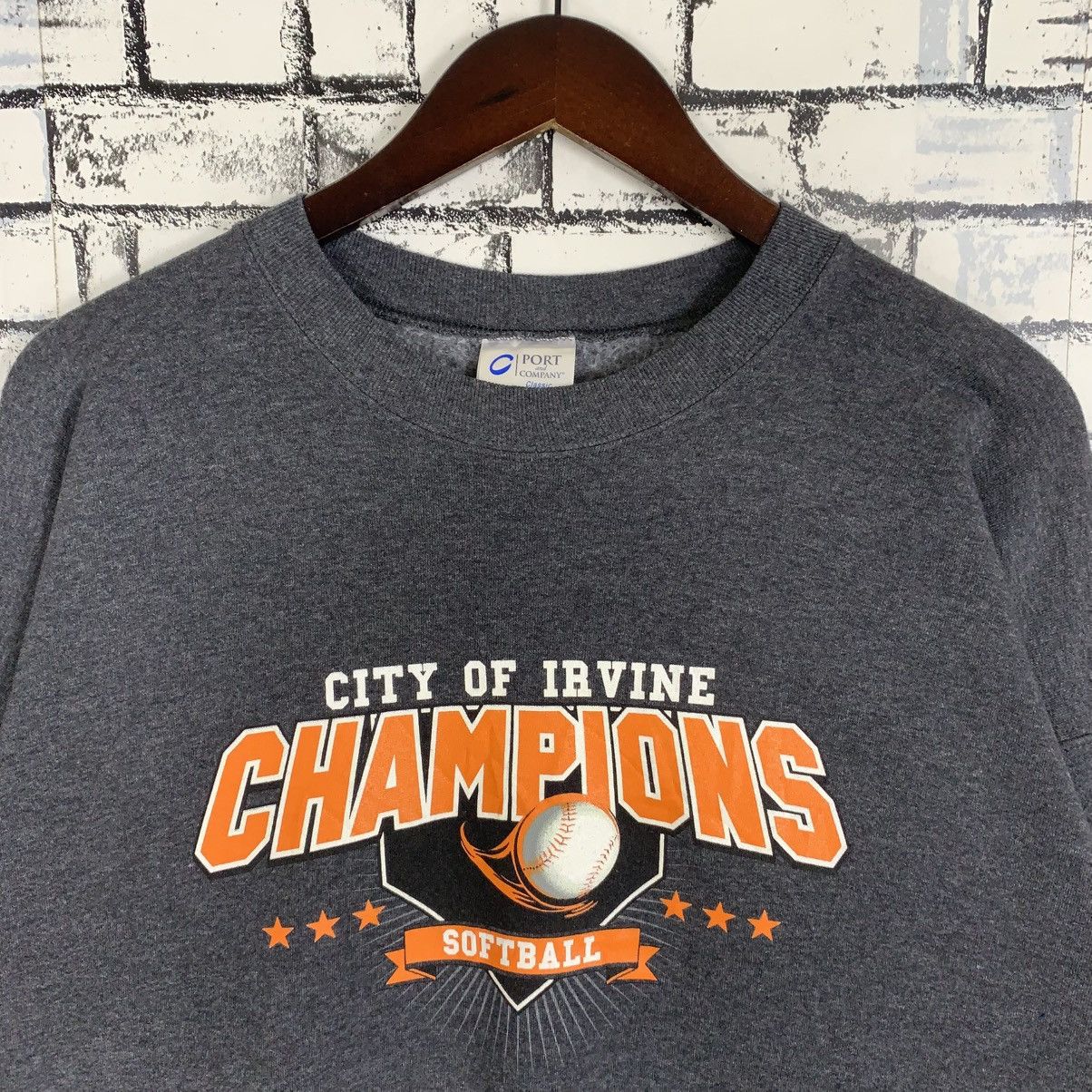 Champion × Designer × Vintage Vintage Sportwear City of Irvine Champions Softball Size US XL / EU 56 / 4 - 4 Thumbnail