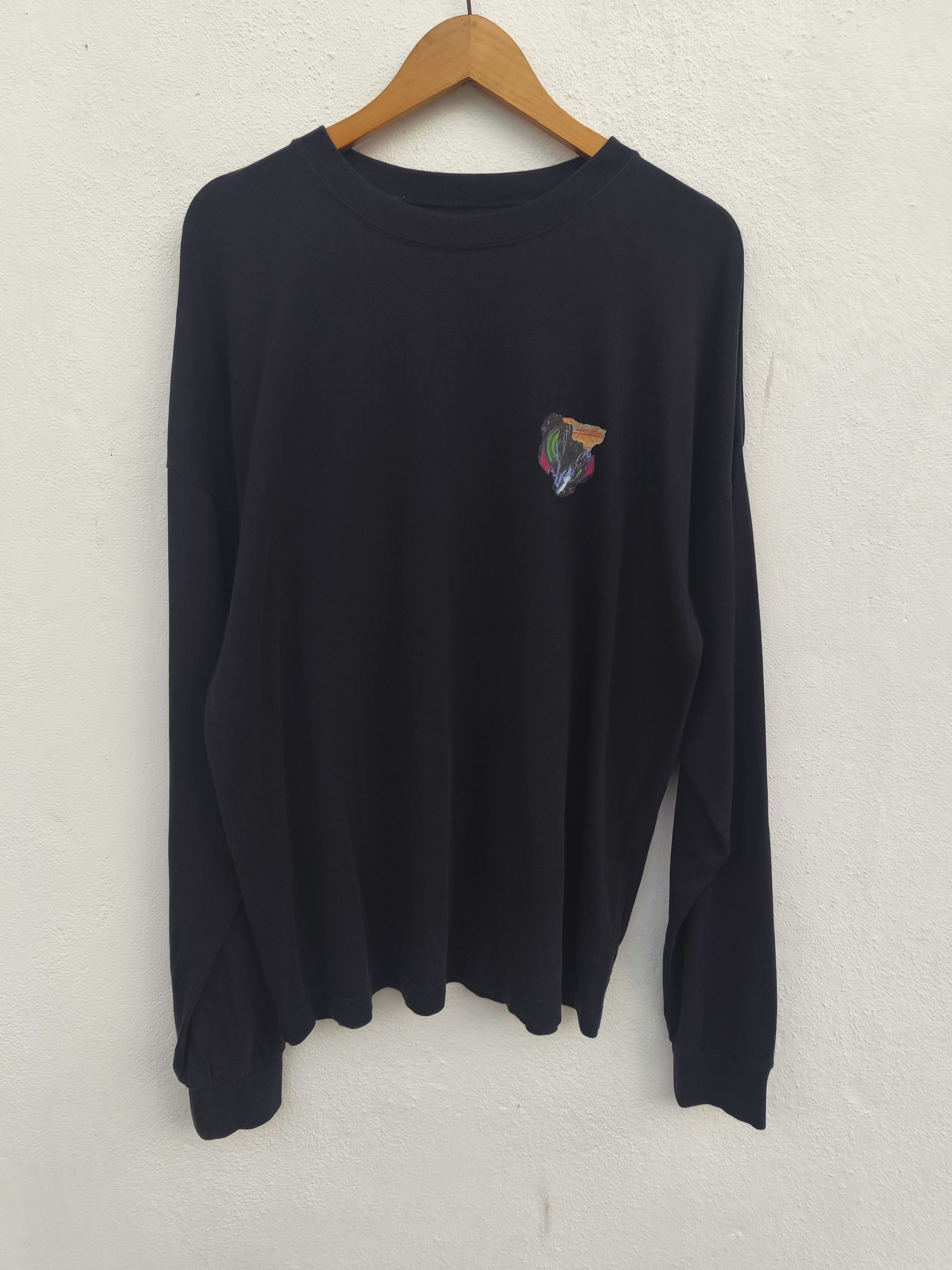 Art Comes First Back hit Art print Hare t shirt long sleeve Size US XL / EU 56 / 4 - 4 Thumbnail