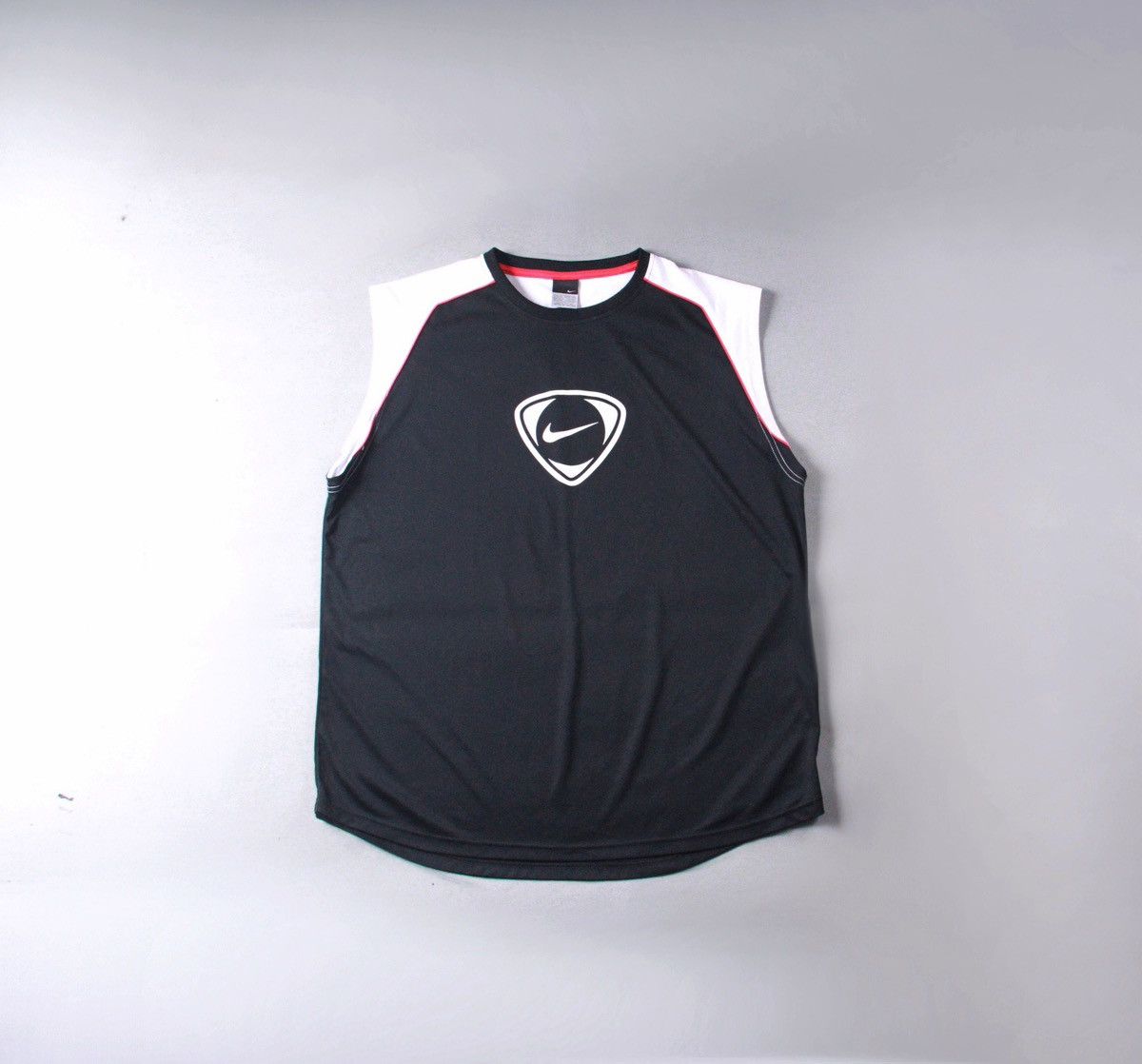 Nike Nike Vintage 90s Tech Jersey Tee Tank Top T Shirt Dri Fit XL Size US XL / EU 56 / 4 - 1 Thumbnail