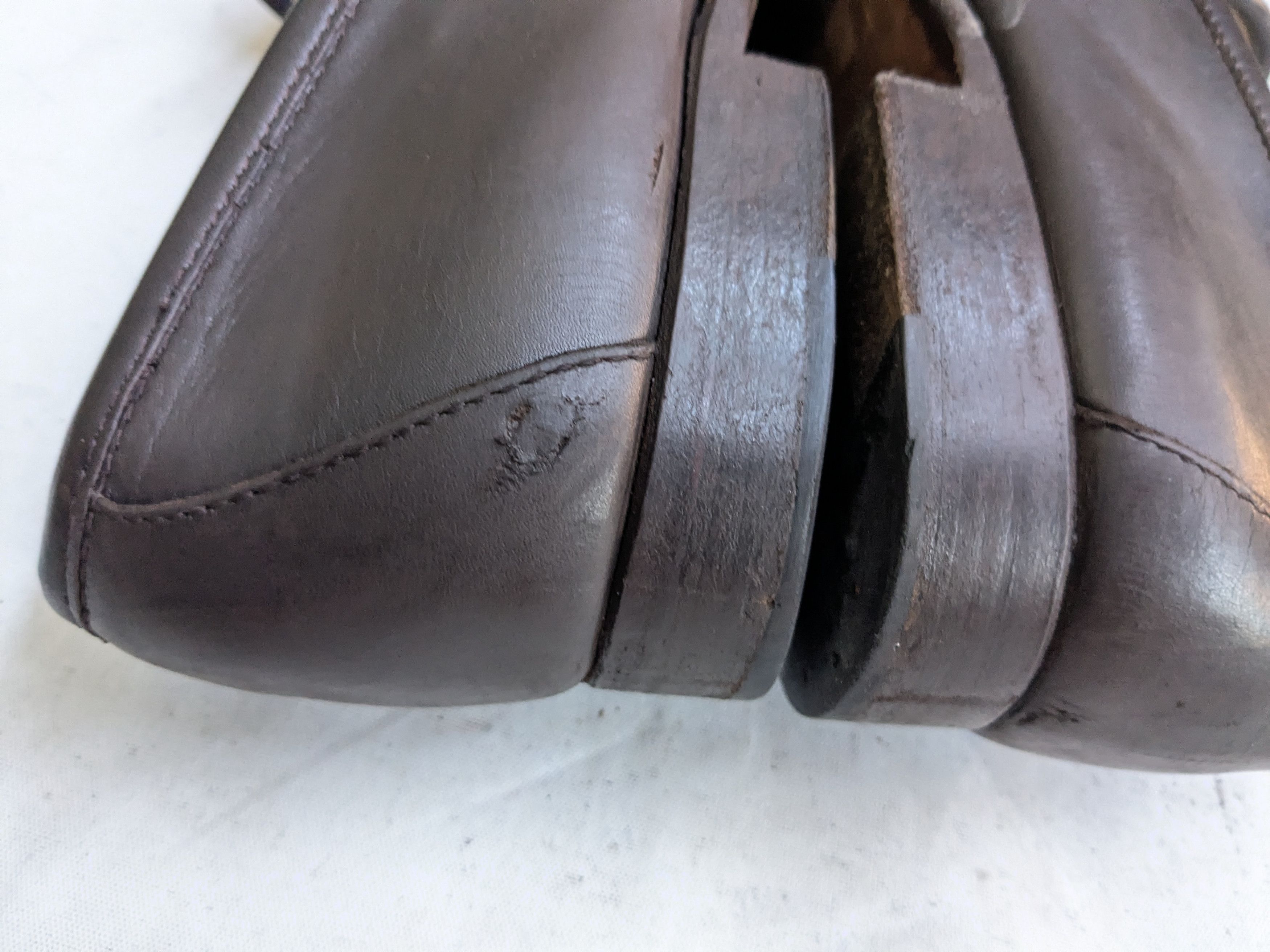 Gucci Gucci Horsebit Loafers Brown 10 E Wide Leather Size US 10 / EU 43 - 9 Thumbnail