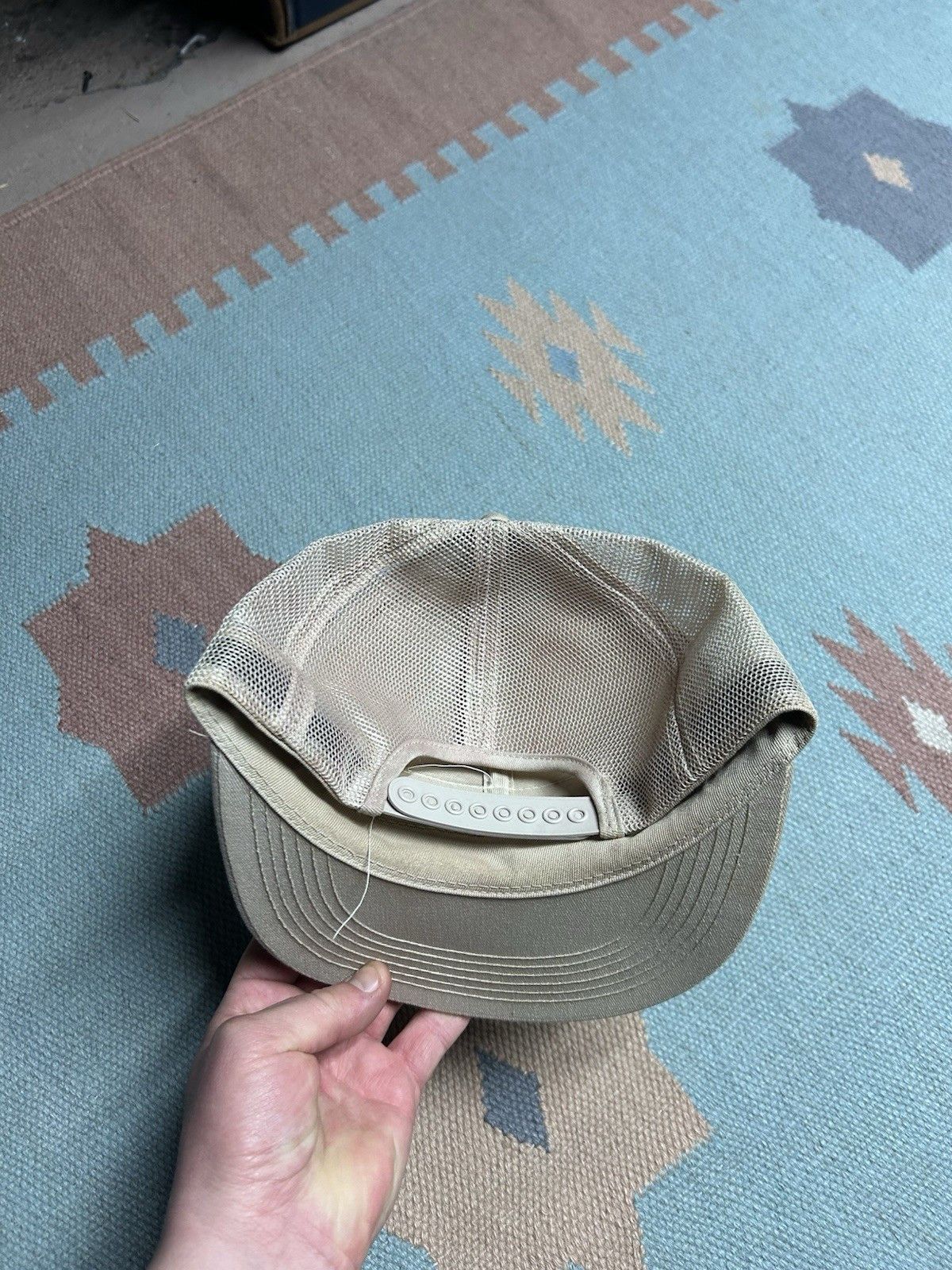 Vintage Vtg k products trucker hat Eptam patch farm feed USA made Size ONE SIZE - 5 Thumbnail