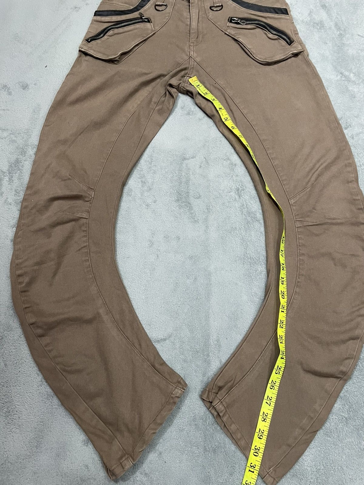 Japanese Brand × PPFM PPFM CURVED LEG BONDAGE PANTS Size US 30 / EU 46 - 7 Thumbnail