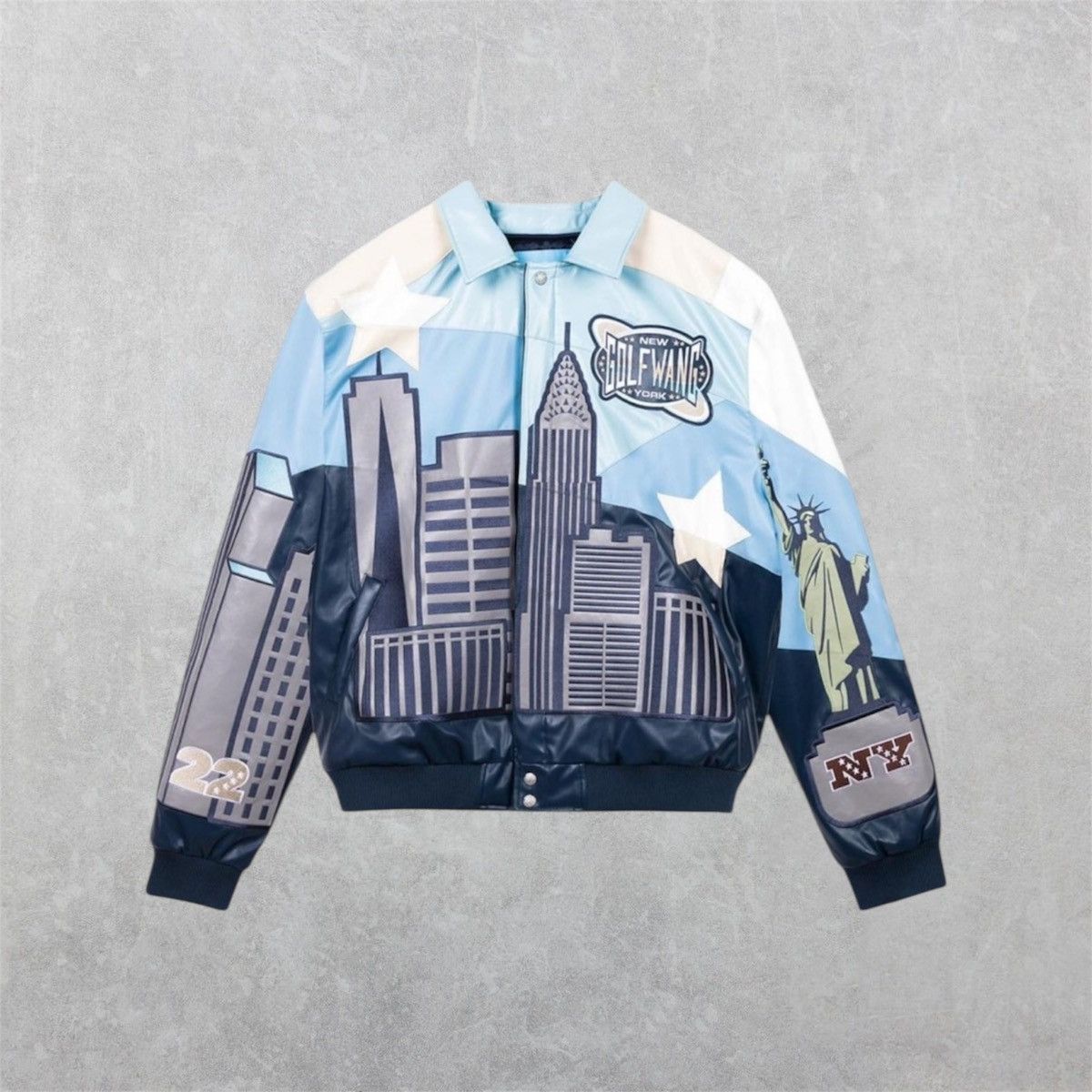 Golf Wang Golf Wang x Jeff Hamilton Leather Jacket Size US S / EU 44-46 / 1 - 1 Thumbnail