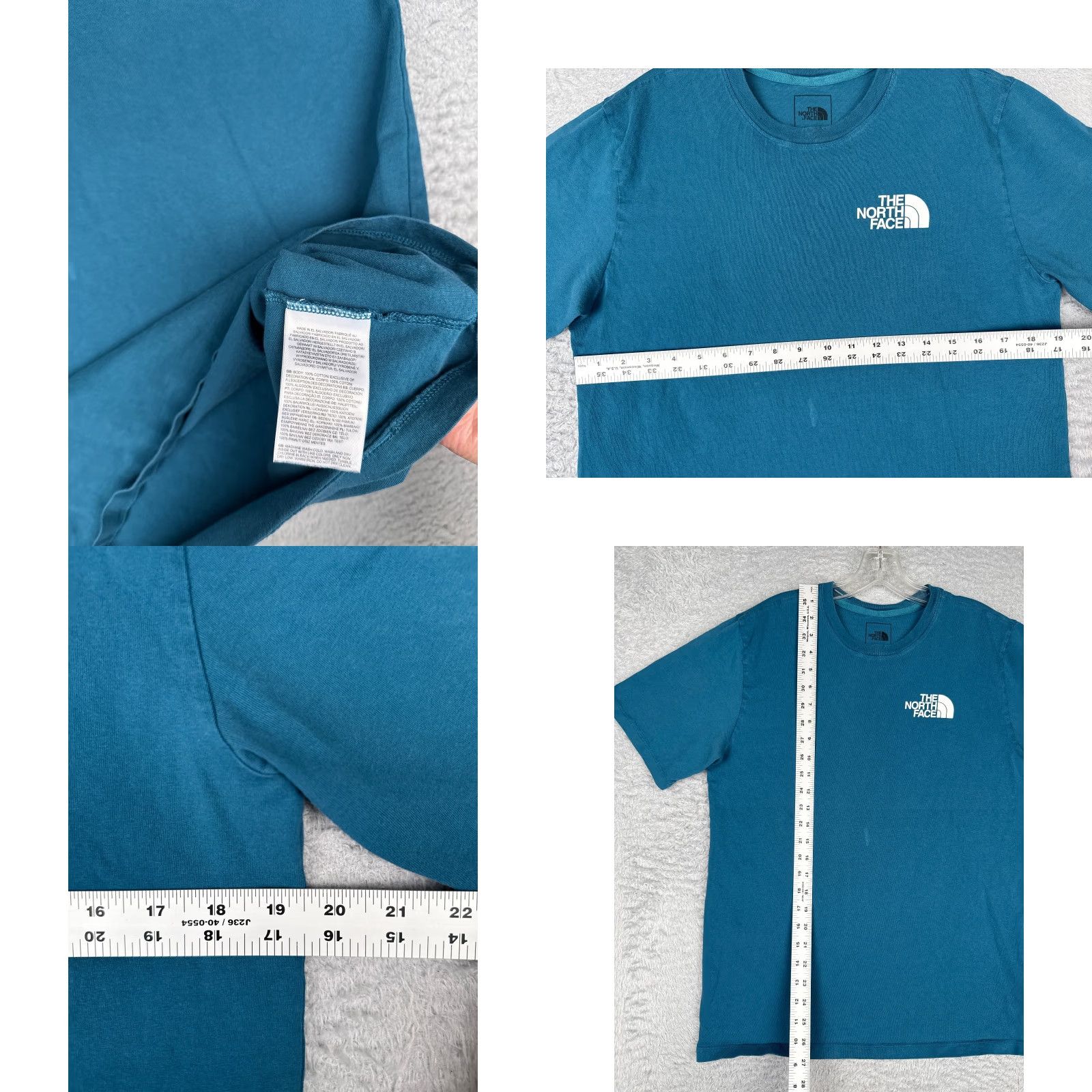 The North Face The North Face Shirt Men Medium Blue Short Sleeve Crew Neck 100% Cotton READ Size US M / EU 48-50 / 2 - 8 Thumbnail