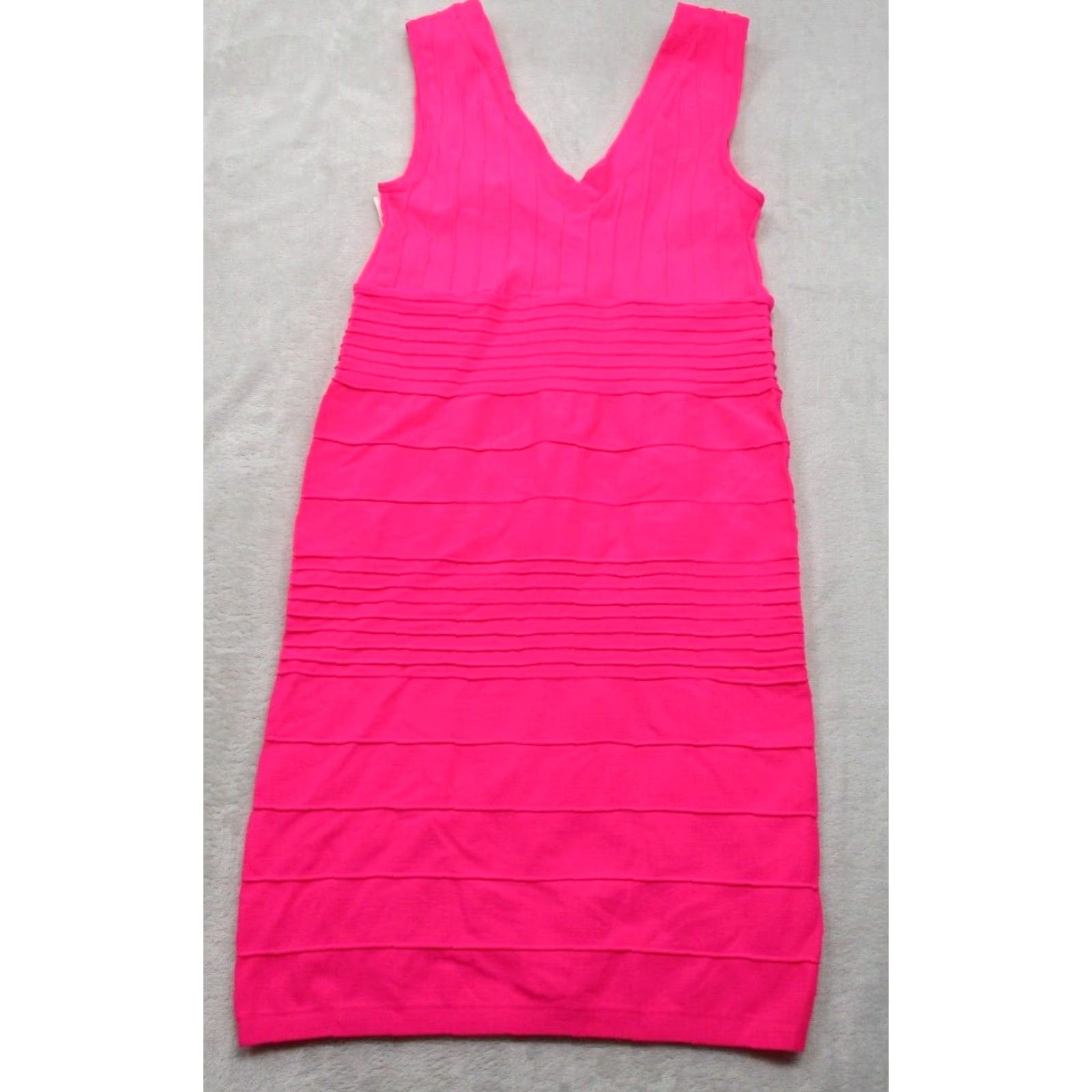 Vintage VINTAGE Sturgis 2012 Womens Body Dress Stretch Lightweight NWT One Size Hot Pink Size ONE SIZE - 5 Thumbnail