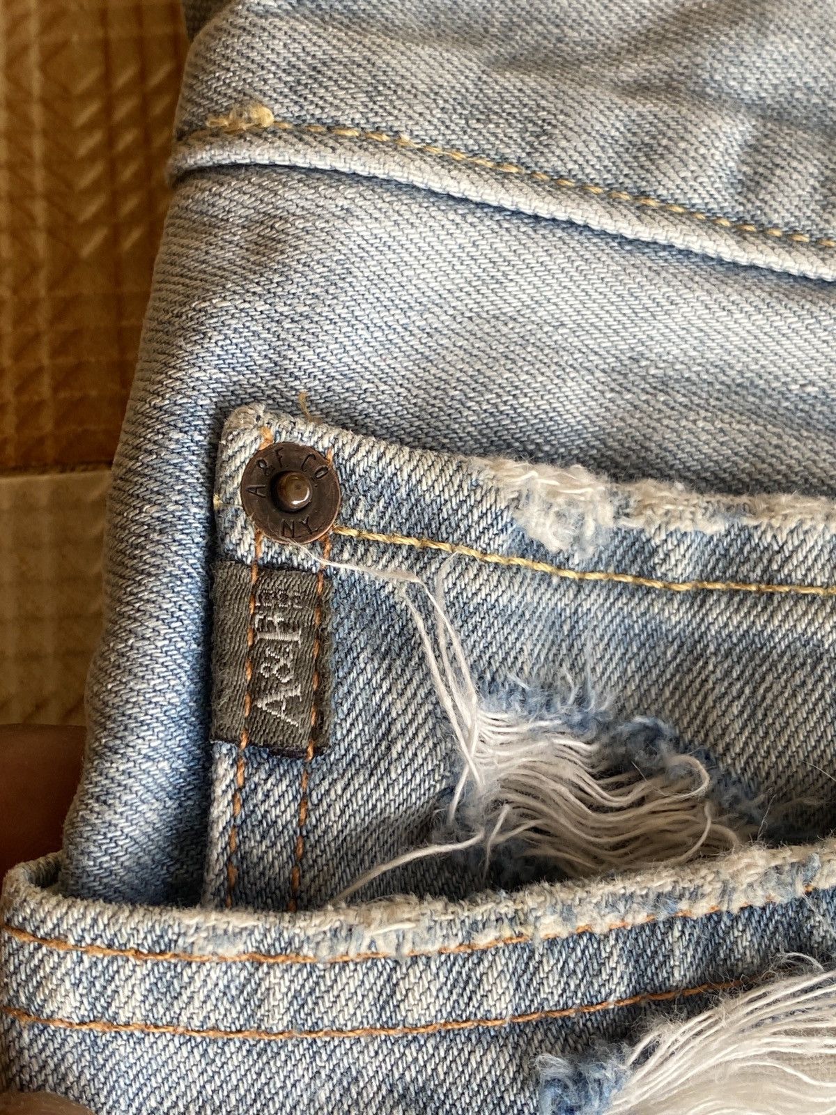 14th Addiction × Abercrombie & Fitch × PPFM Vintage ambercrombe &fitch straight cut denim Size US 32 / EU 48 - 9 Thumbnail
