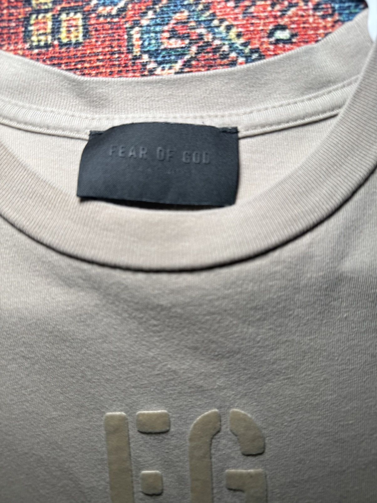Fear of God Fear of God Logo tshirt Size US S / EU 44-46 / 1 - 3 Thumbnail