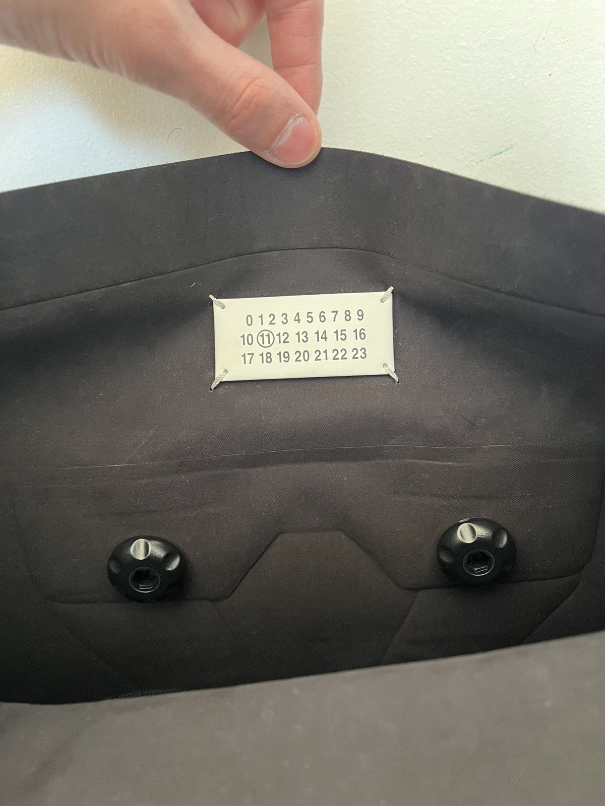 Maison Margiela Maison Margiela Mackintosh Solar Panel Backpack Size ONE SIZE - 5 Thumbnail