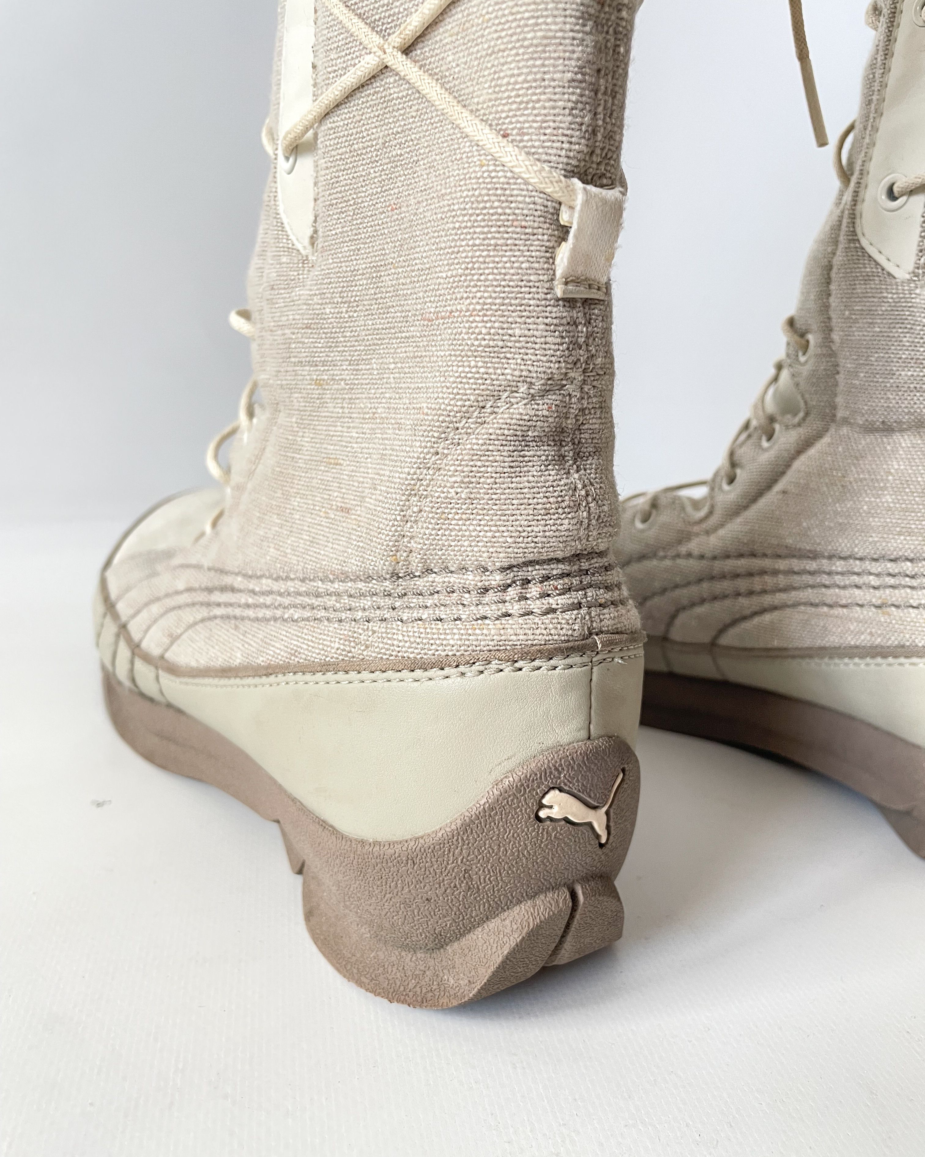 Puma Vintage Puma Mid Calf Y2K Boots Size US 5.5 / IT 35.5 - 6 Thumbnail