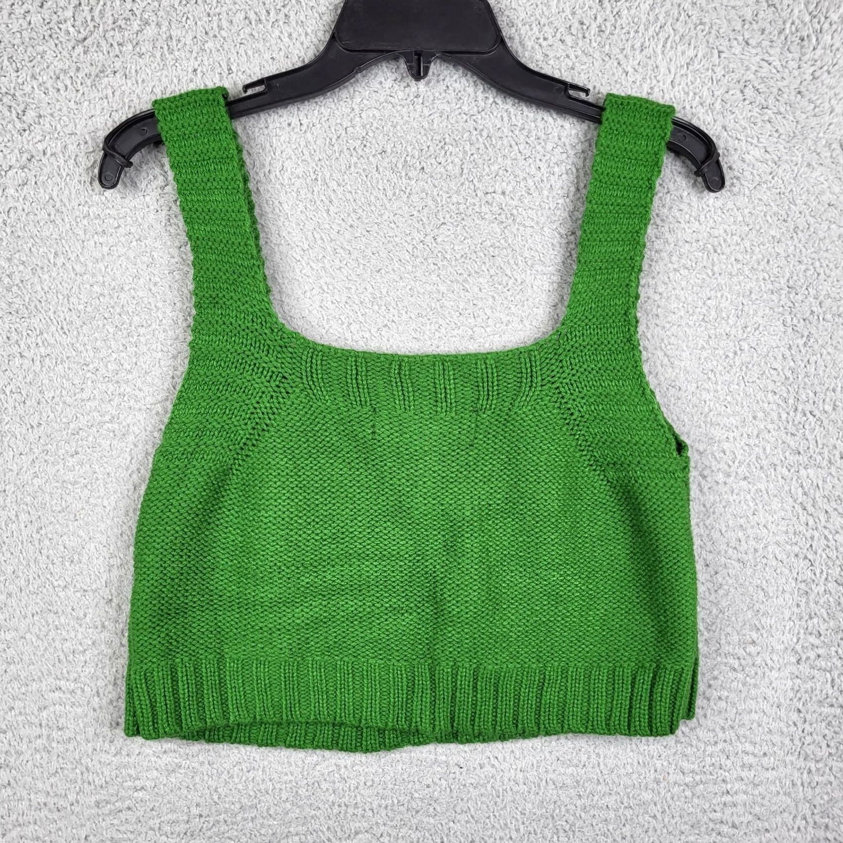 Vintage KENDALL KYLE Green Women's Cropped Tank Top Size M Size M / US 6-8 / IT 42-44 - 5 Thumbnail