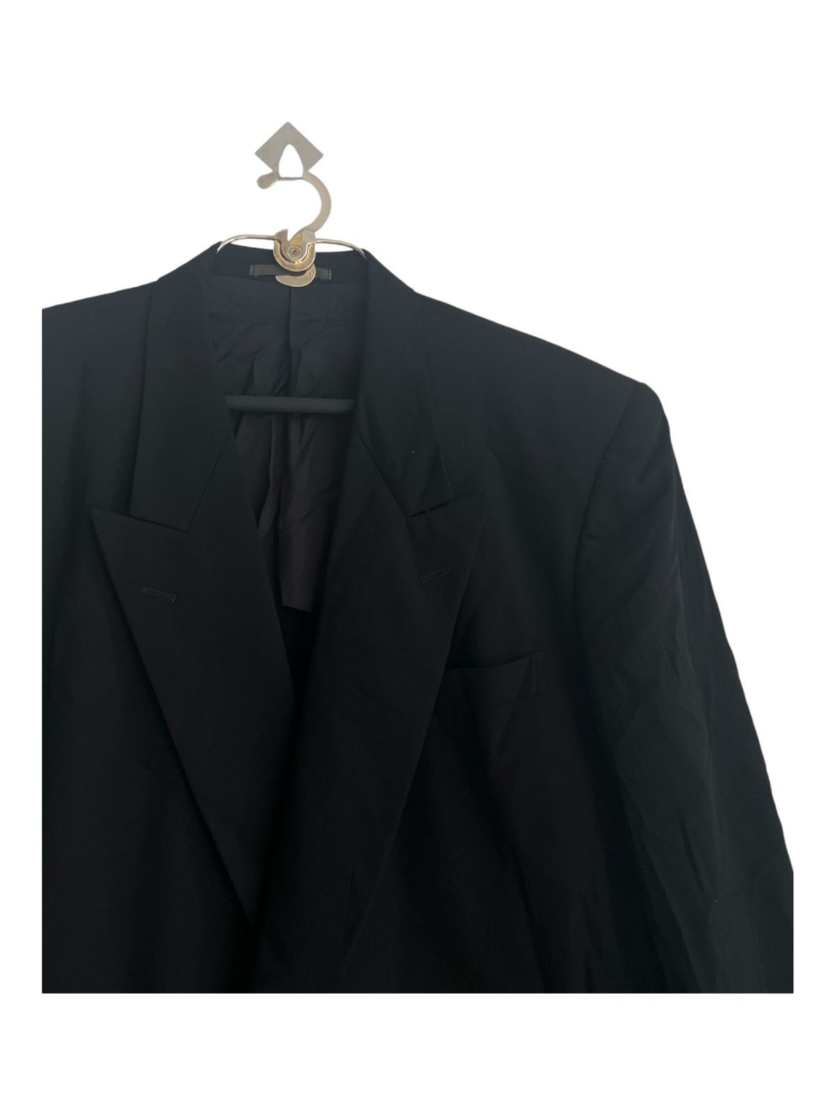 Comme des Garcons Homme AW90 Comme des Garçons Homme Double Breast Minimalist Blazer Size US L / EU 52-54 / 3 - 3 Thumbnail