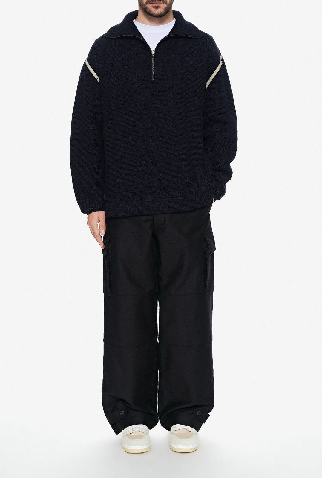 Marni Last Size Marni Wide Leg Cargo Cotton Pants Size US 36 / EU 52 - 4 Thumbnail