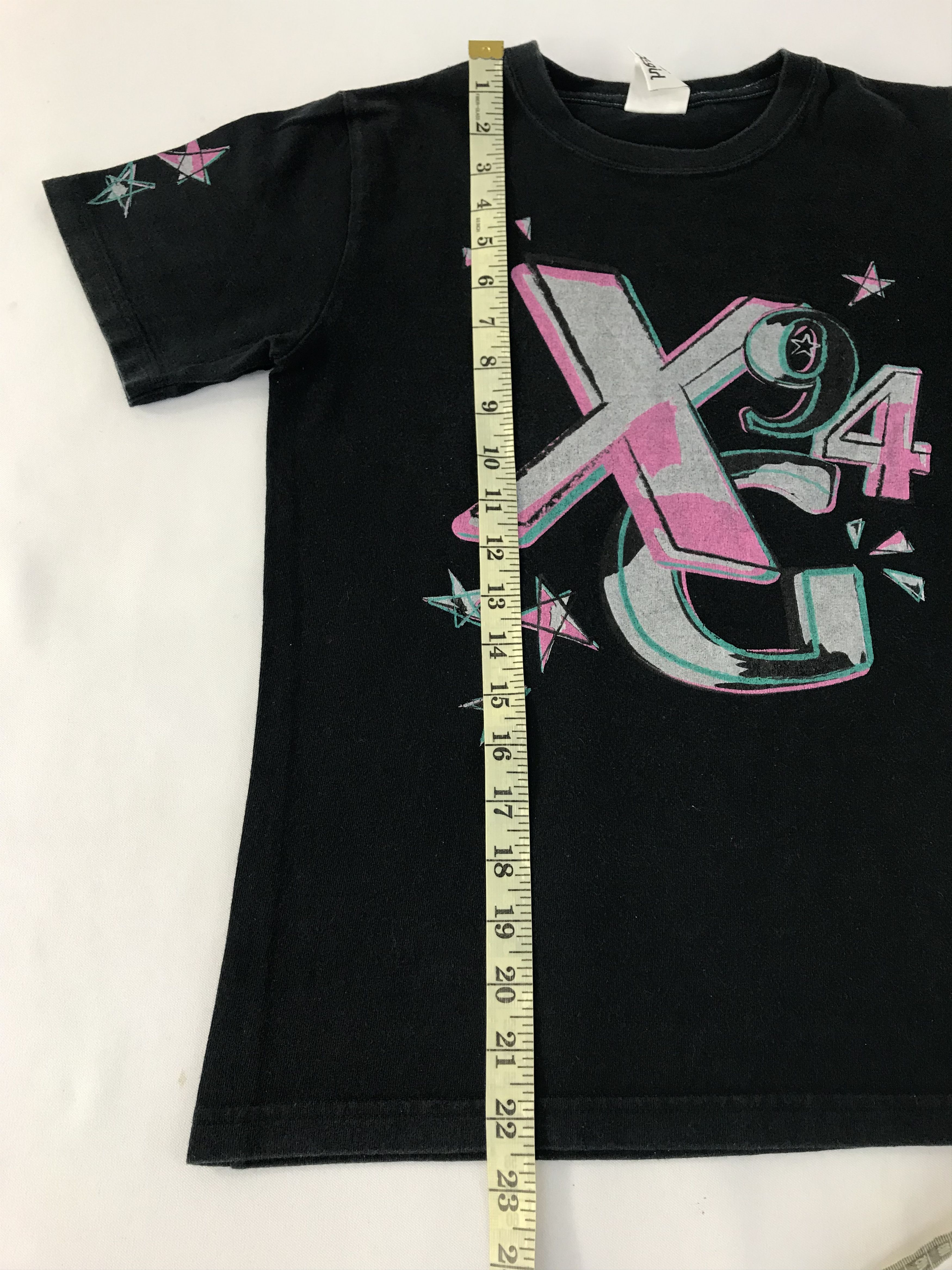 Japanese Brand Hype X Girl 94 Big Logo Printed Tee T-shirt Designer Size M / US 6-8 / IT 42-44 - 10 Thumbnail