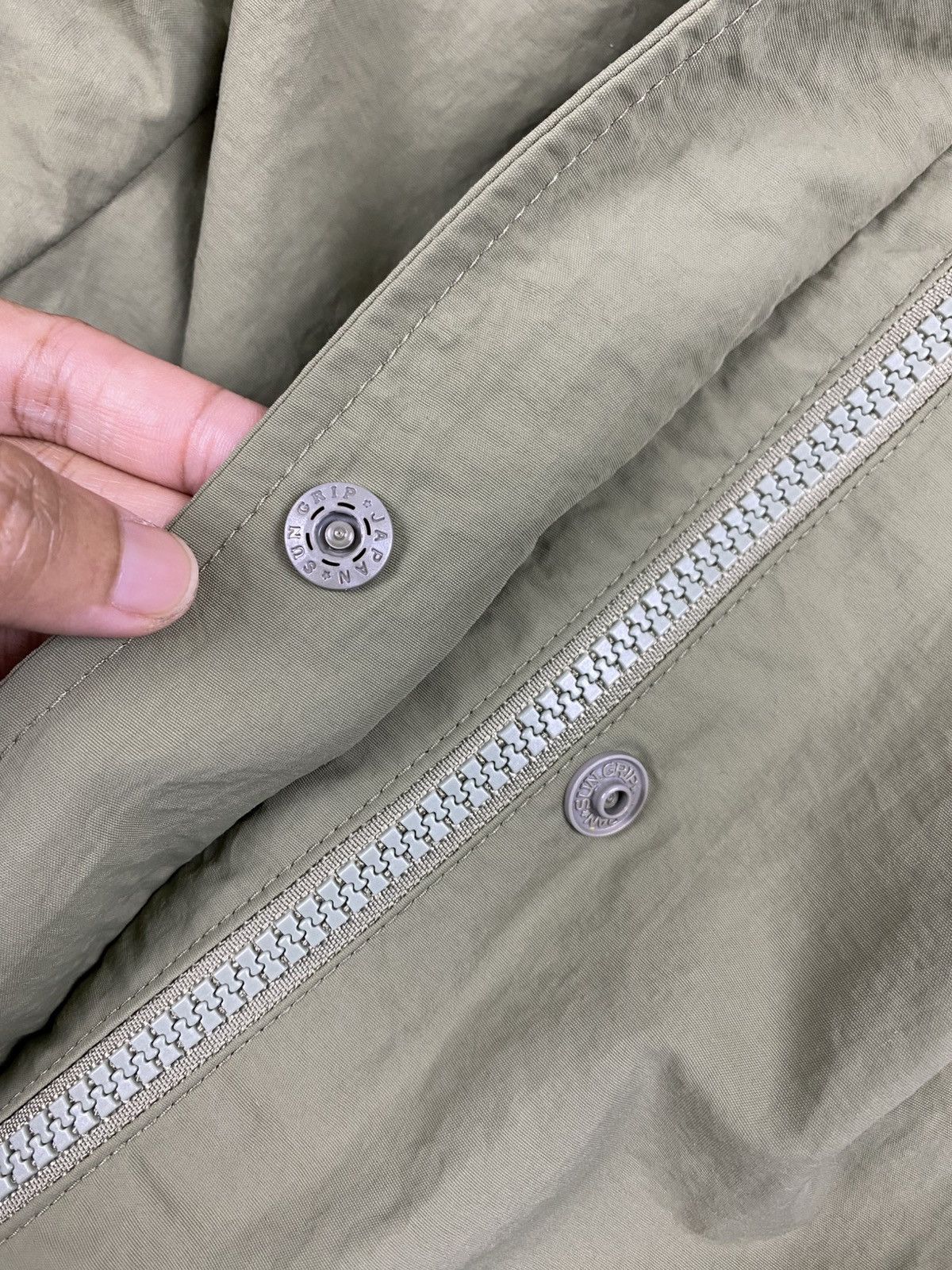 Snow Peak Vintage Snow Peak Light Green In Parka Style Hooded Jacket Size M / US 6-8 / IT 42-44 - 10 Thumbnail