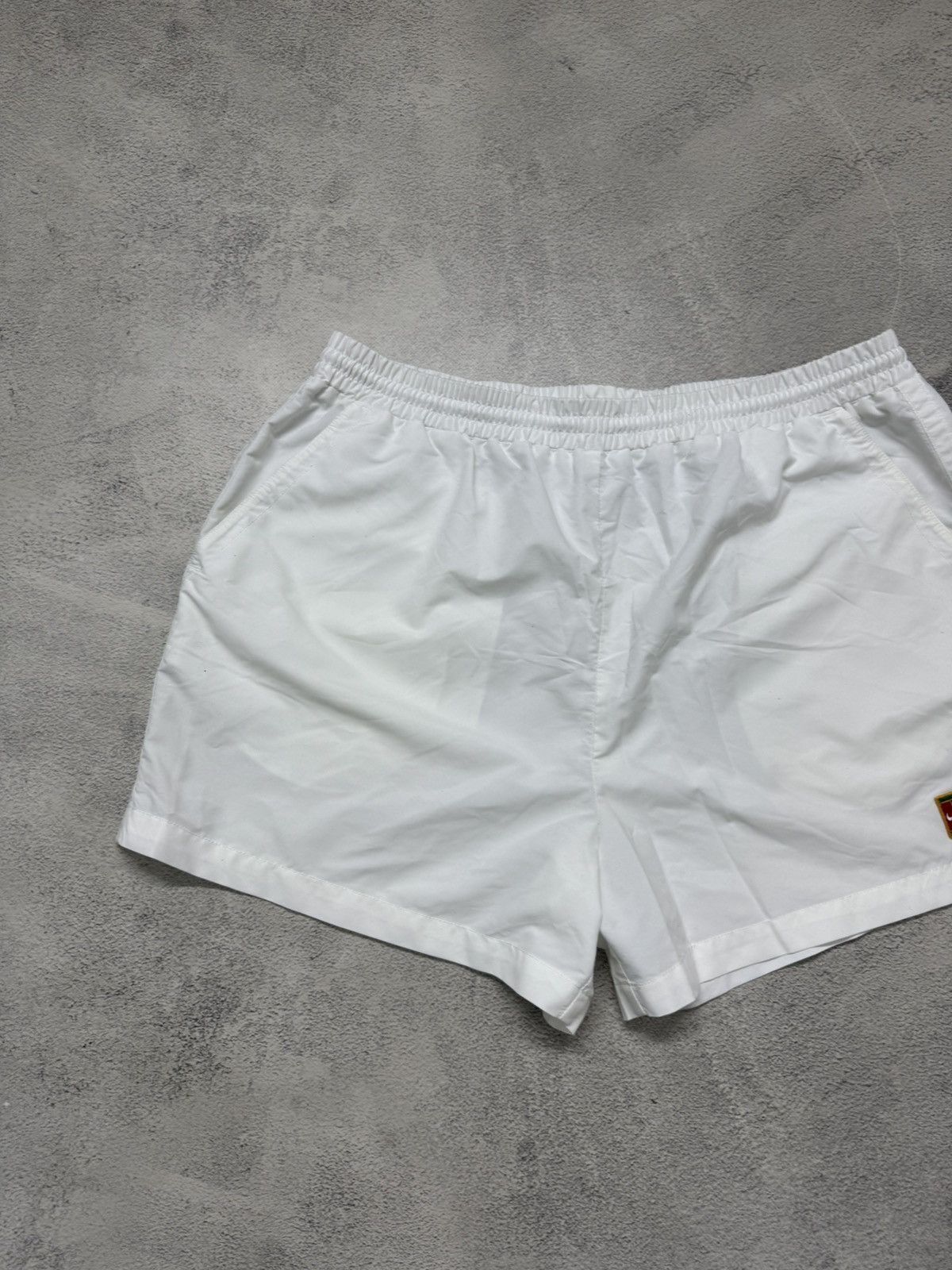 Nike Vintage Y2k Nike Swoosh Nylon Shorts Size US 36 / EU 52 - 6 Thumbnail