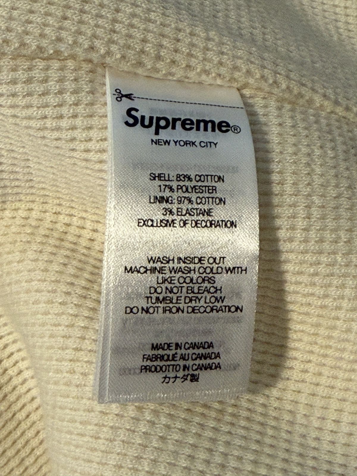Supreme Supreme Arc Thermal Lined Zip Up Hooded Sweatshirt Size US L / EU 52-54 / 3 - 5 Thumbnail