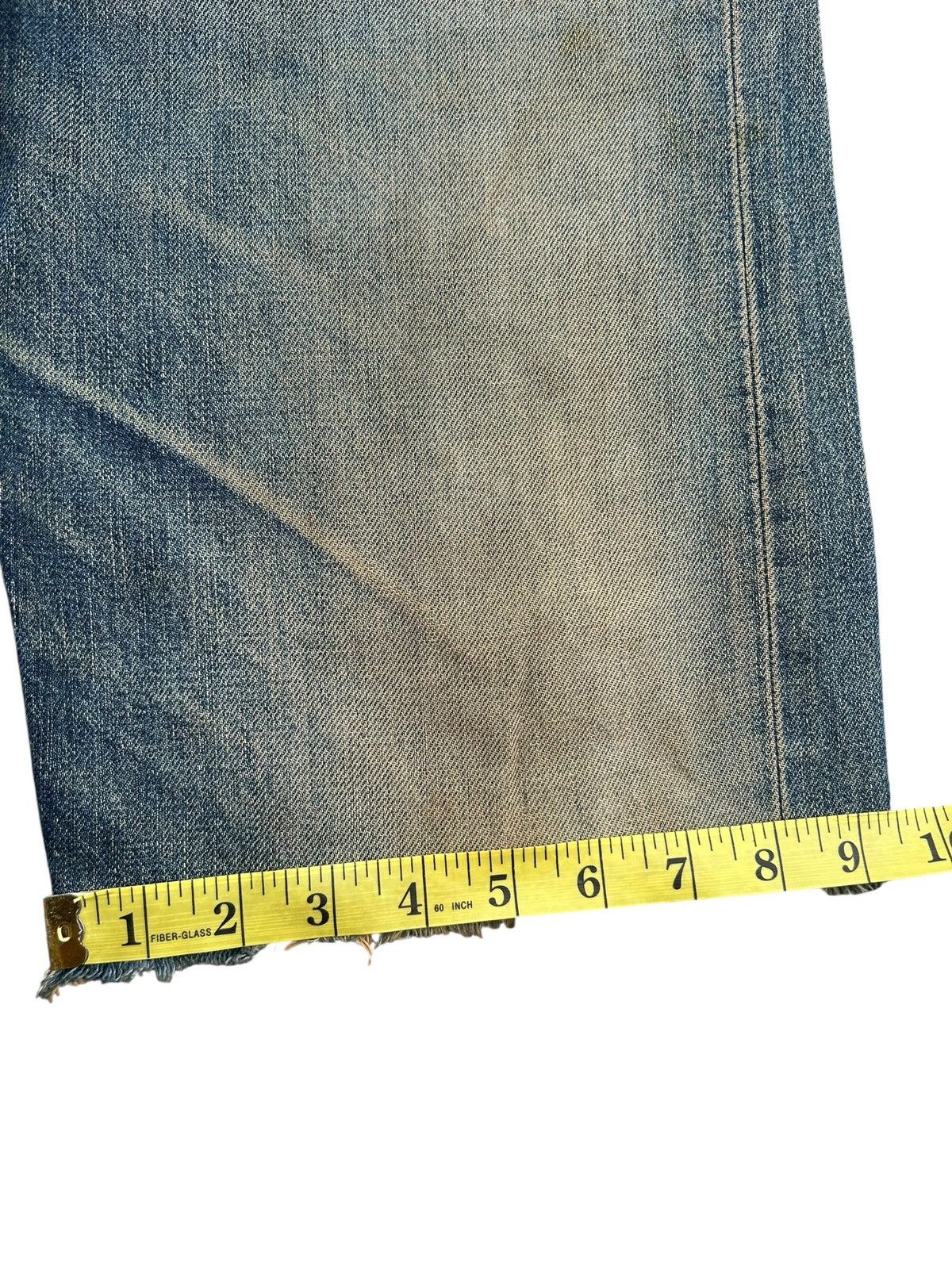 Edwin × Kapital × Vintage Vintage Edwin Selvedge Distressed Mud Wash Rusty Short Denim Size US 29 - 13 Thumbnail