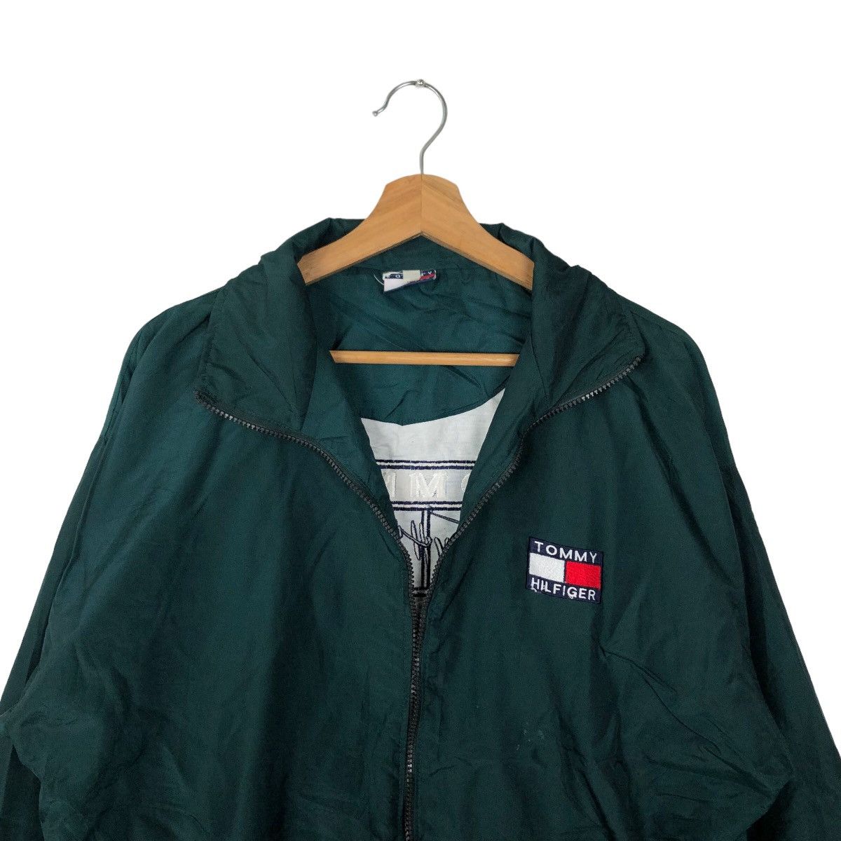 Japanese Brand 🔥90’s VINTAGE TOMMY HILFIGER SURVIVAL JACKET BIG LOGO Size US XL / EU 56 / 4 - 2 Thumbnail