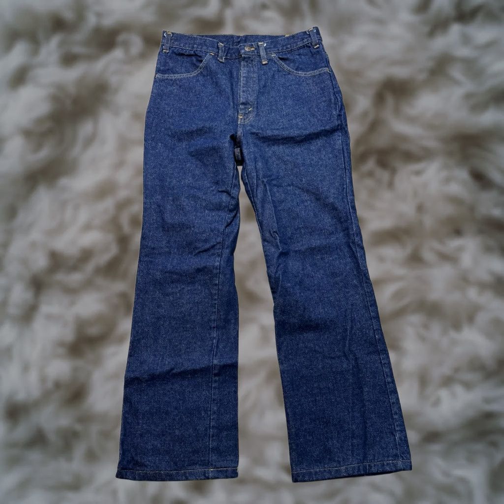 Vintage VINTAGE Montgomery Ward Jeans Men 32x30 Bootcut Denim Blue USA Made Dark Size US 32 / EU 48 - 1 Thumbnail