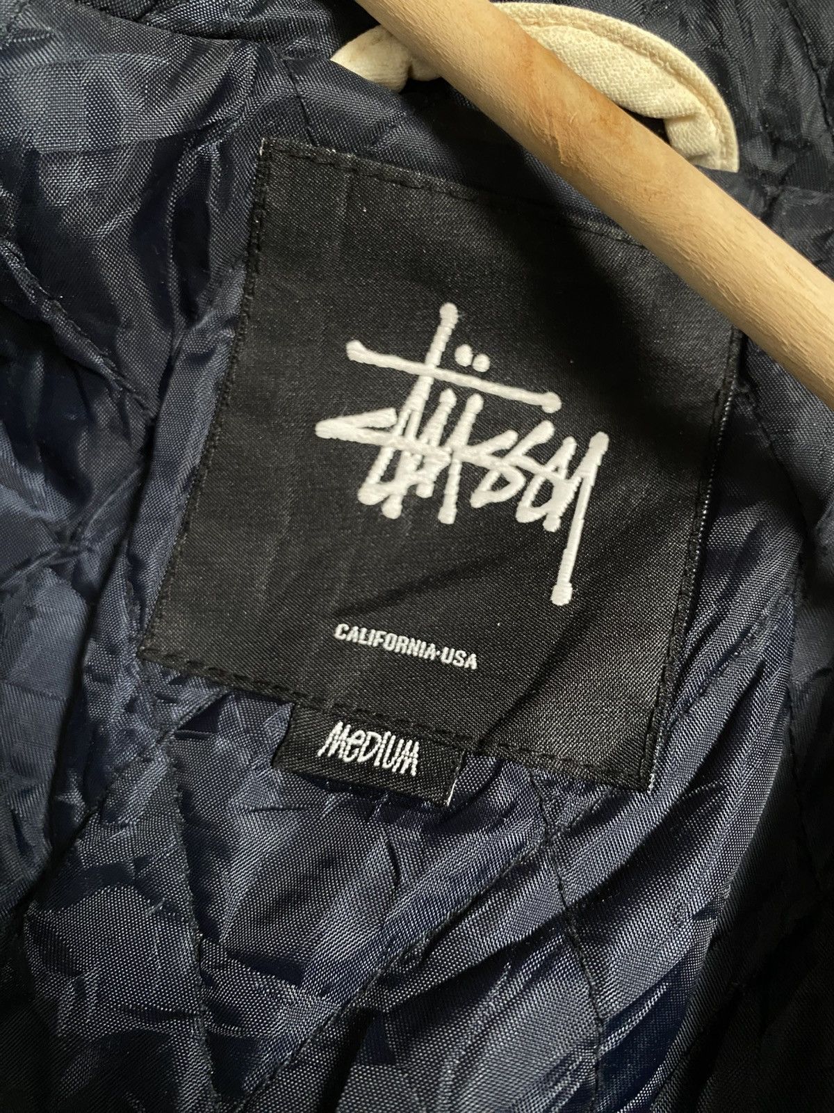 Stussy Stussy Trible Int. varsity hoodie wool jacket Size US M / EU 48-50 / 2 - 7 Thumbnail
