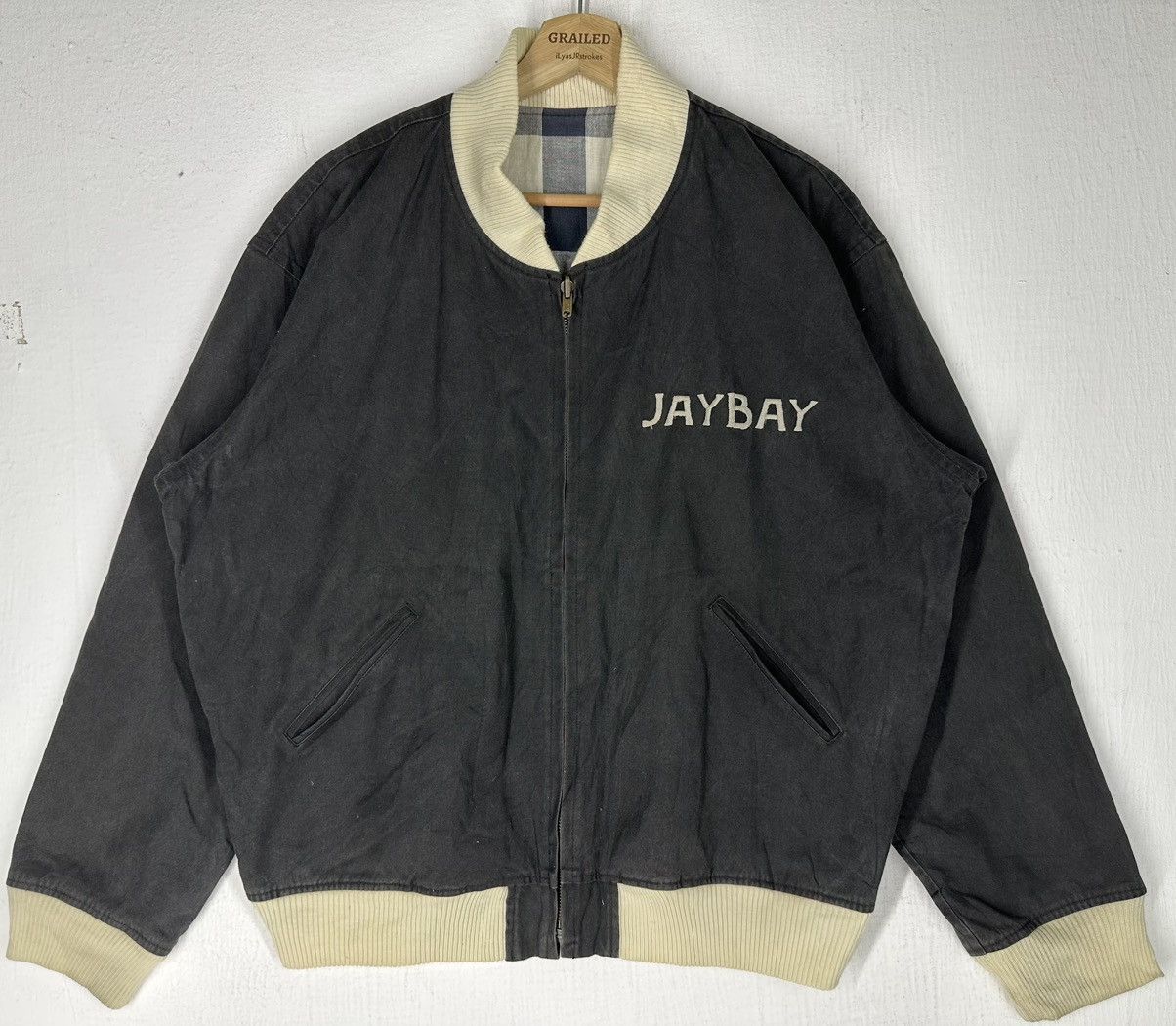Caribbean Vintage Caribbean Just Bigi JayBay Reversible Bomber Jacket Size US M / EU 48-50 / 2 - 3 Thumbnail