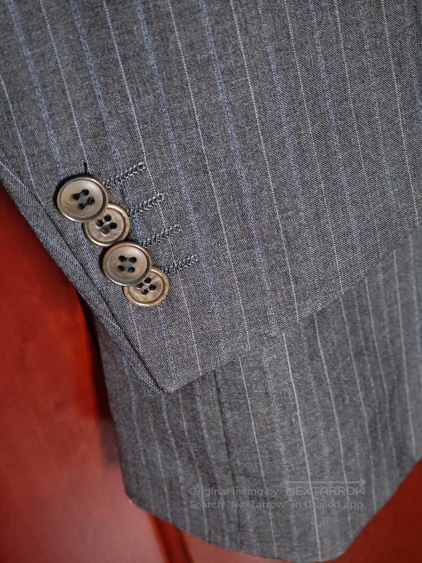 Cantarelli Italian Wool Suit by Cantarelli. Size US M / EU 48-50 / 2 - 4 Thumbnail