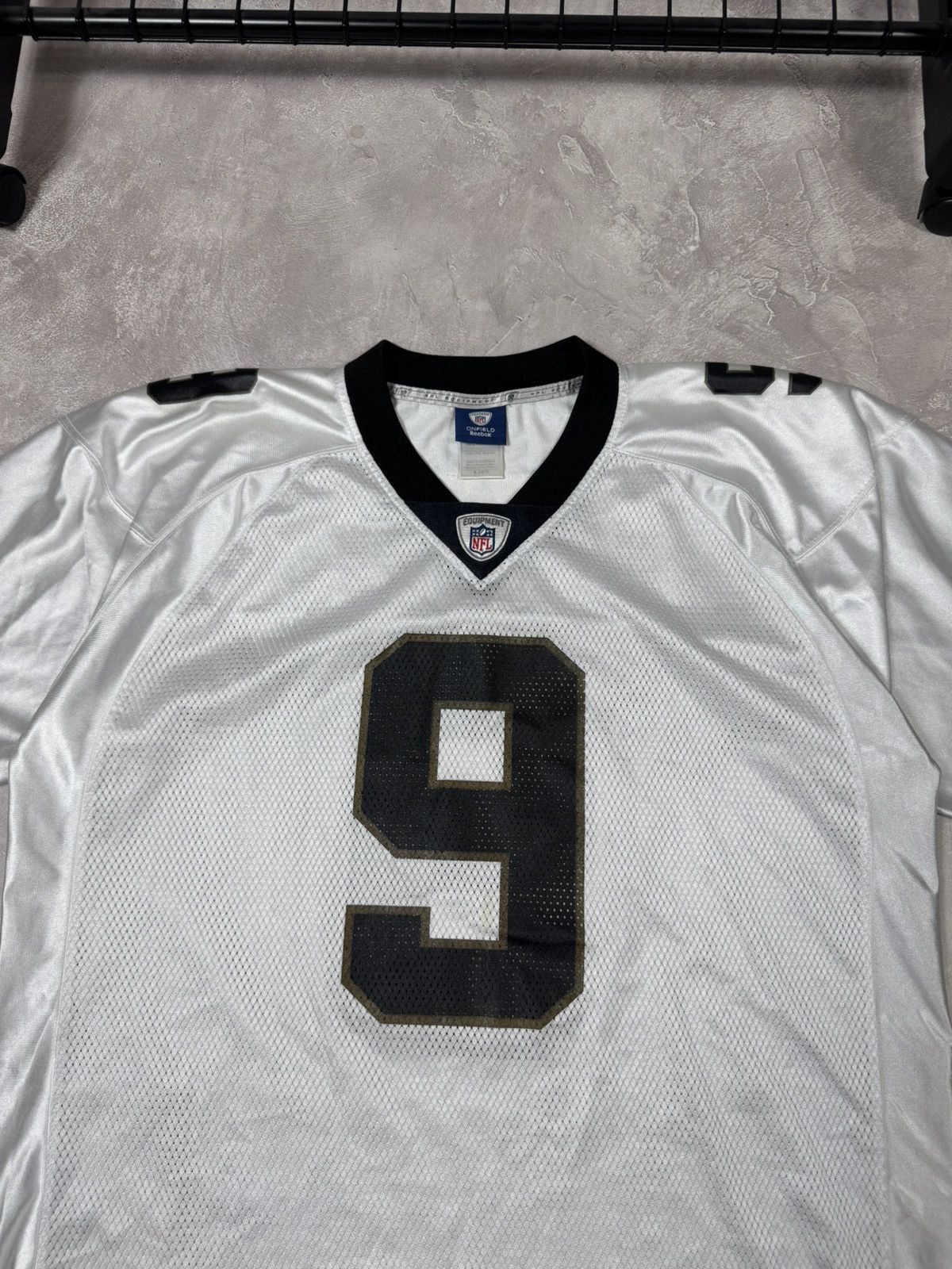 Reebok Vintage New Orlean Saints #9 Drew Brees NFL Jersey Size US XL / EU 56 / 4 - 4 Thumbnail