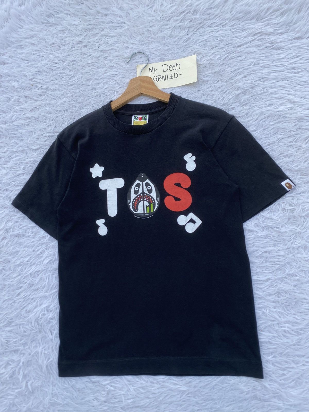 Rare Bape Panda Shark Teriyaki Source 2009 Tshirt
