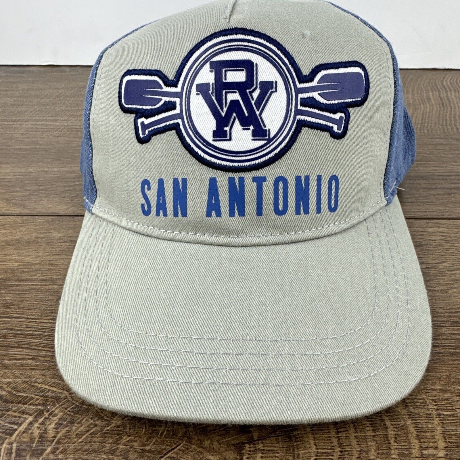 Other RIver Walk Crew Hat Riverwalk San Antonio Gray Hat Adjustabl Size ONE SIZE - 4 Thumbnail