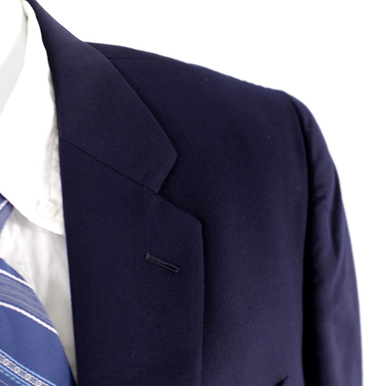 Joseph & Feiss Joseph & Feiss Wool Blue 2 Button Blazer 38L Tagged 43L Has Size 38L - 2 Thumbnail