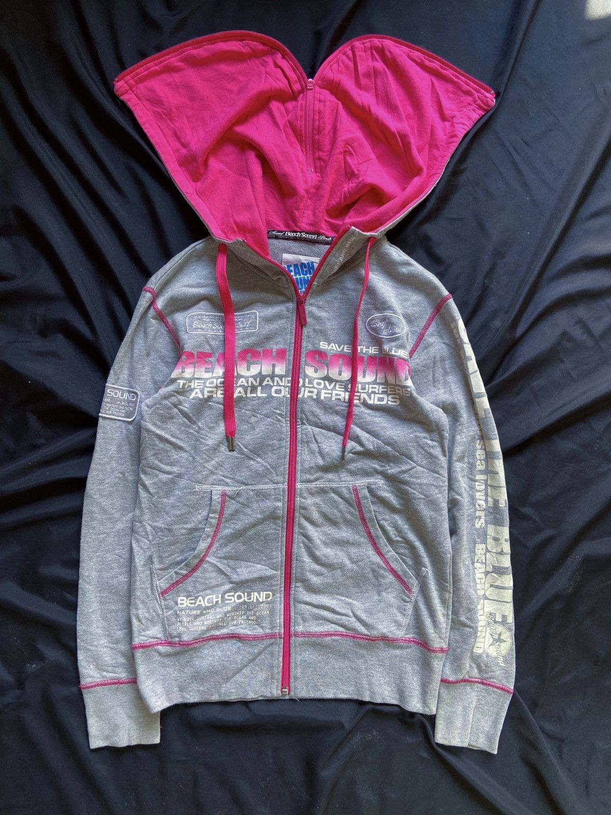PPFM JAPANESE BEACH SOUND ZIP HOODIE hysteric glamour kapital LGB Size US S / EU 44-46 / 1 - 1 Thumbnail