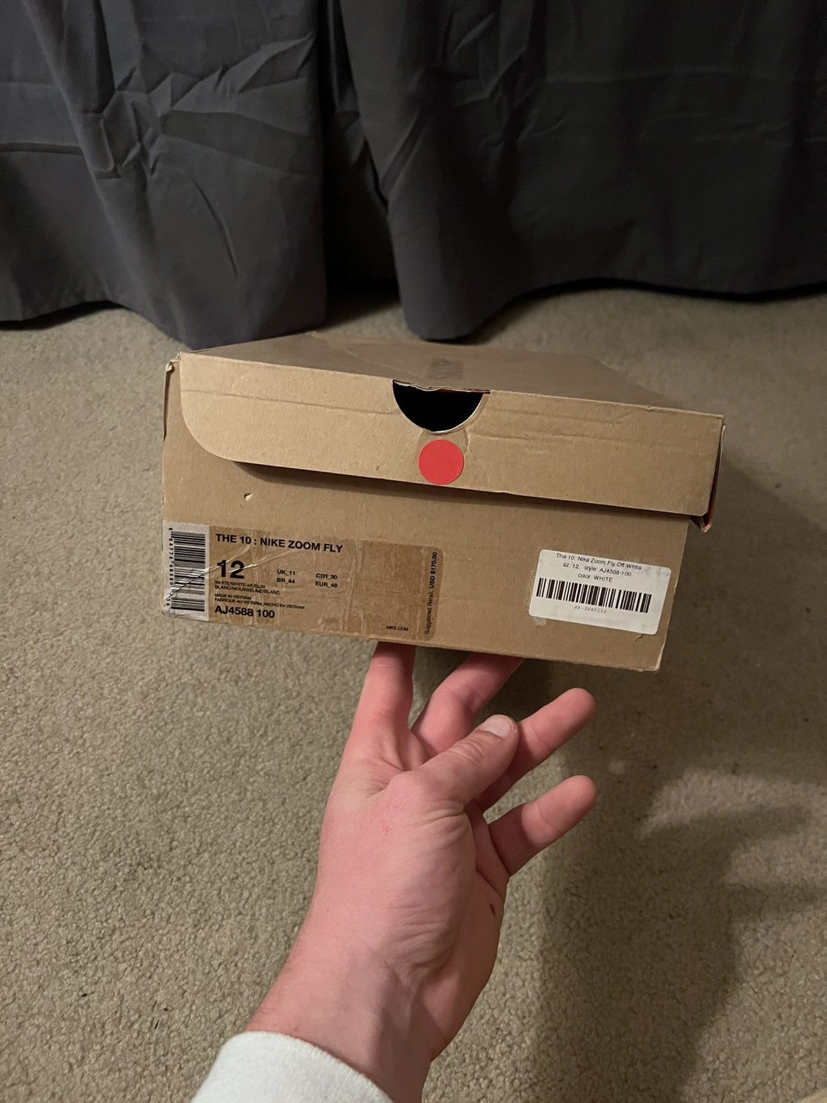 Nike × Off-White The 10: Nike Zoom Fly Size US 12 / EU 45 - 6 Thumbnail