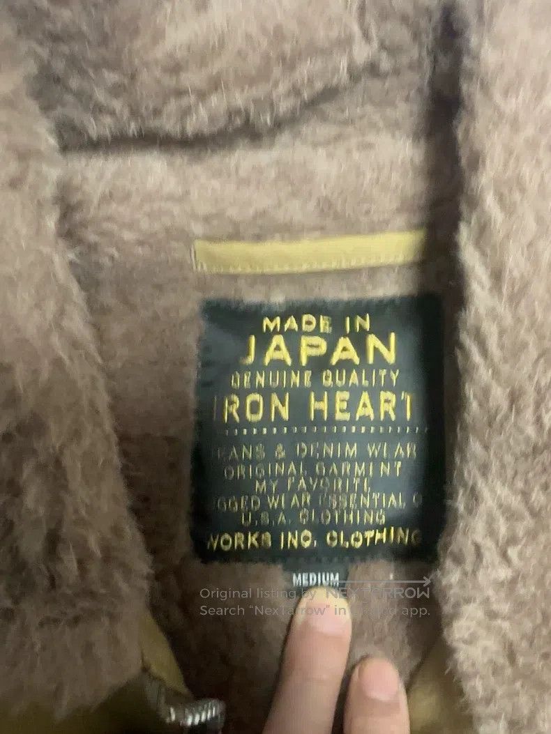 Iron Heart Iron Heart Alpaca wool lined with sailor deck clothing Size US M / EU 48-50 / 2 - 2 Thumbnail