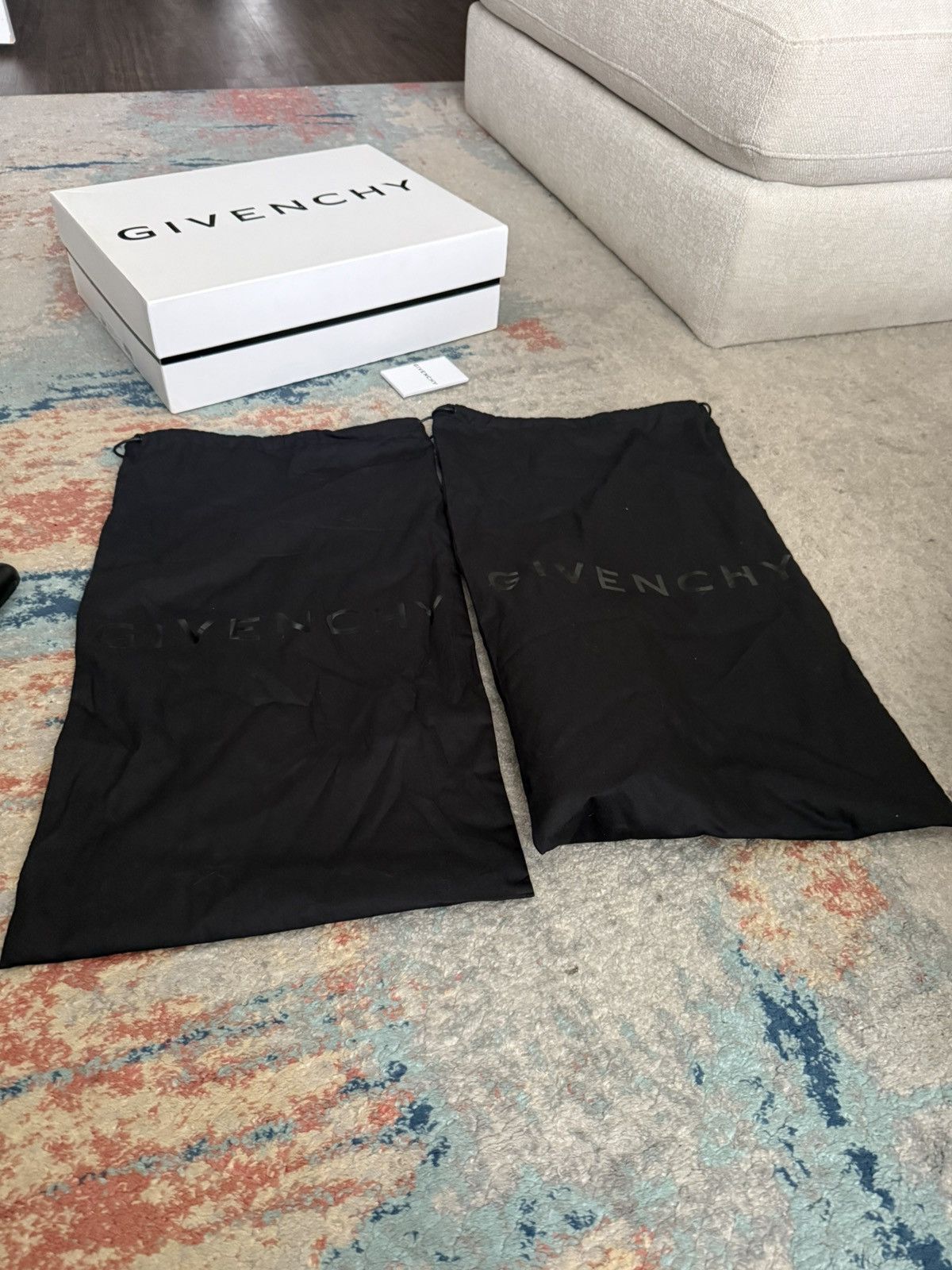 Givenchy Givenchy Shark Lock Black Leather Ankle Boots Size US 9 / IT 39 - 10 Thumbnail