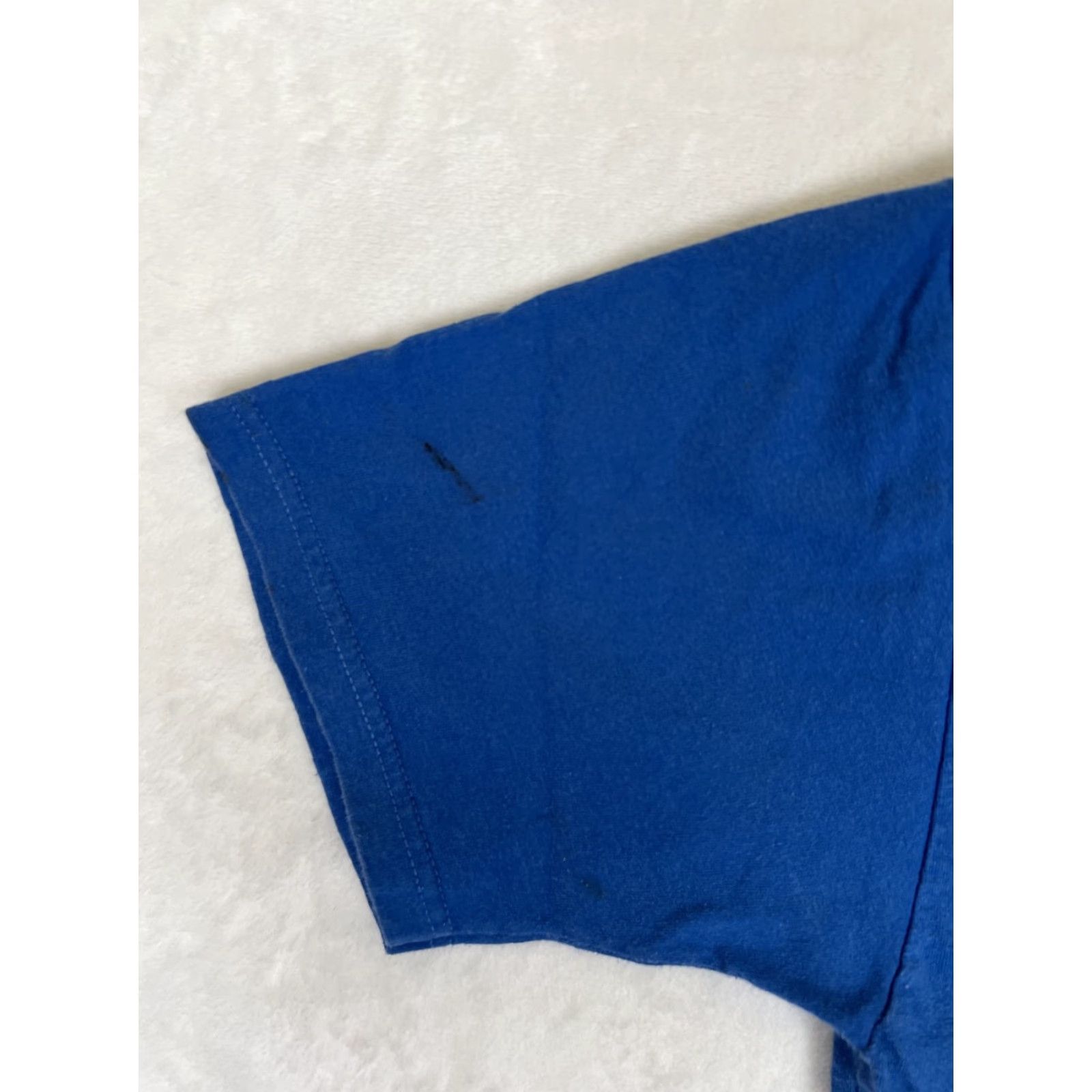 Vintage VINTAGE Union Line Shirt T-Shirt XL Men Blue Cotton Crew Neck Short Sleeve Dog School California CSEA River Dogs 1990s Mens Size US XL / EU 56 / 4 - 6 Thumbnail