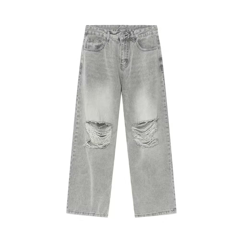 Jean Baggy Ripped Denim Jeans Size US 32 / EU 48 - 4 Thumbnail