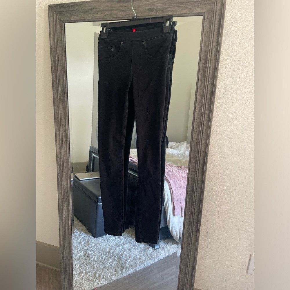 Spanx Black spanx skinny jeans Size 24" / US 00 / IT 34 - 2 Thumbnail